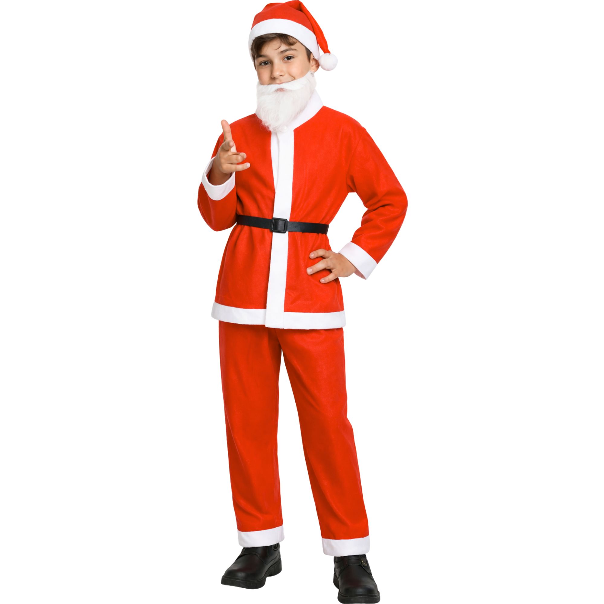 Santa Claus Suit Kids Costume