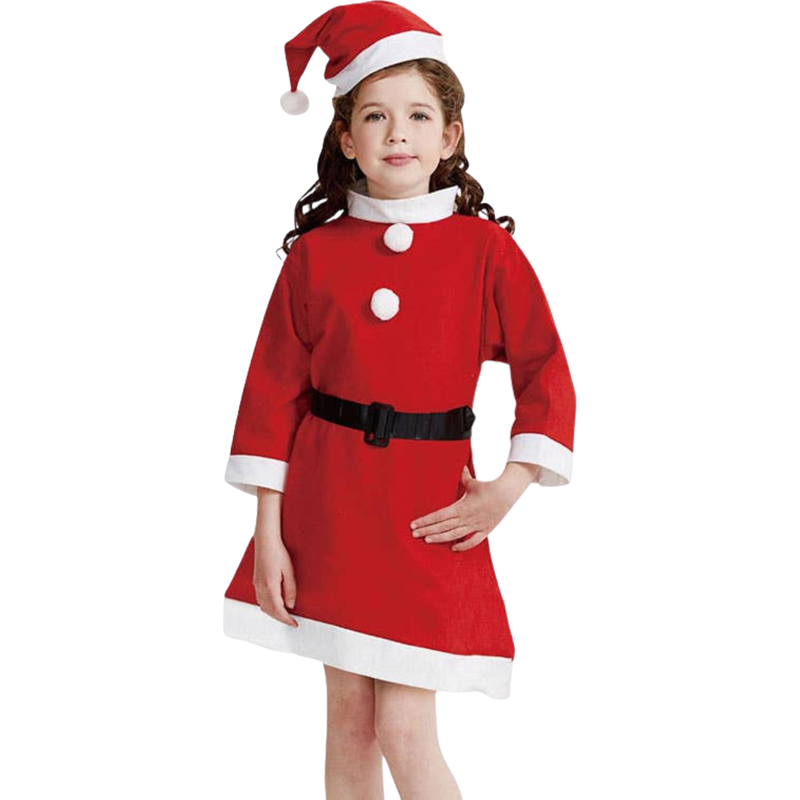 Girl Santa Costume 4-6 Years