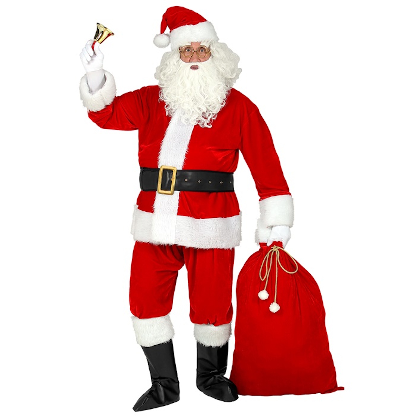 Santa Claus Suit Deluxe Adult Costume Large/X-Large