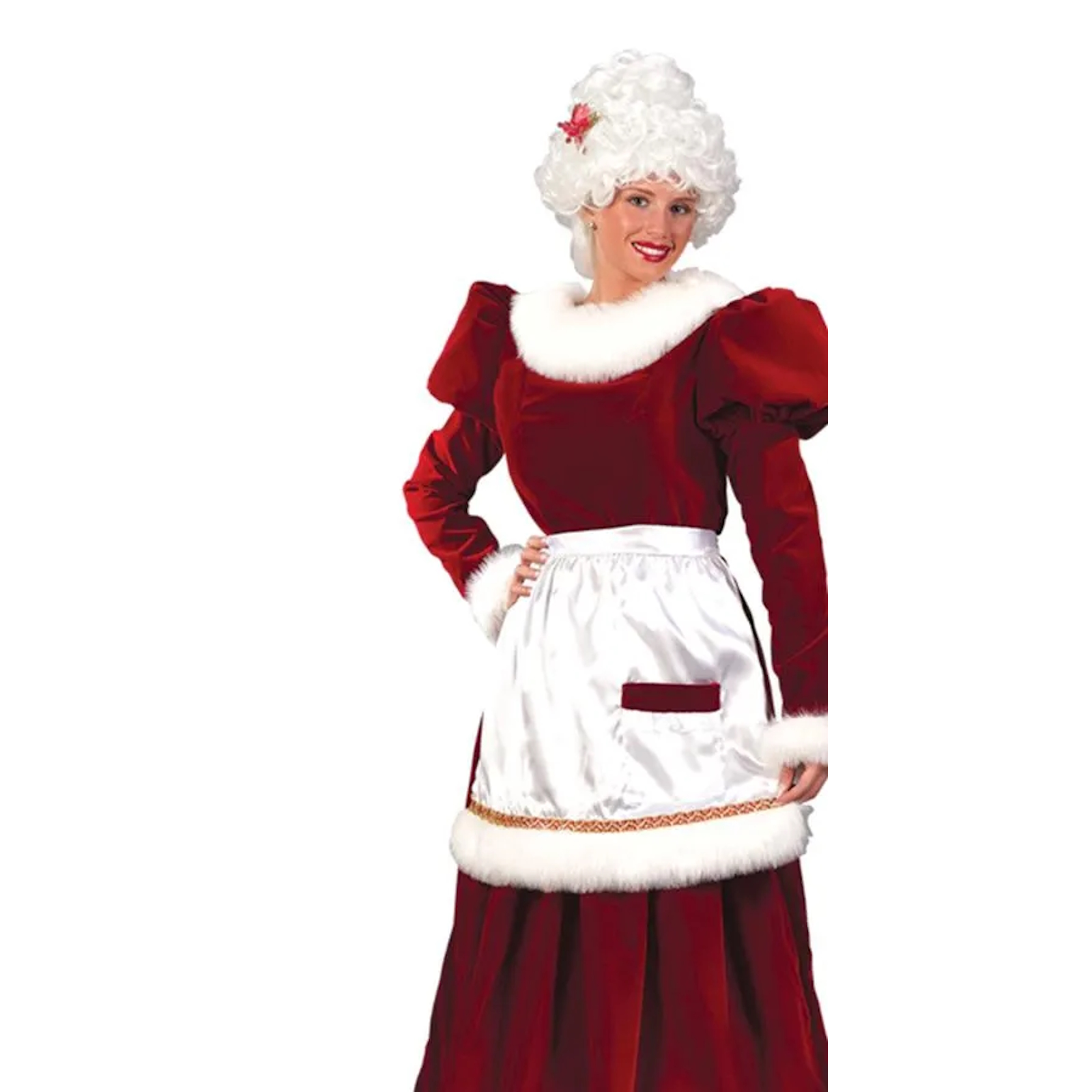 Mrs. Claus Velvet Adult Costume