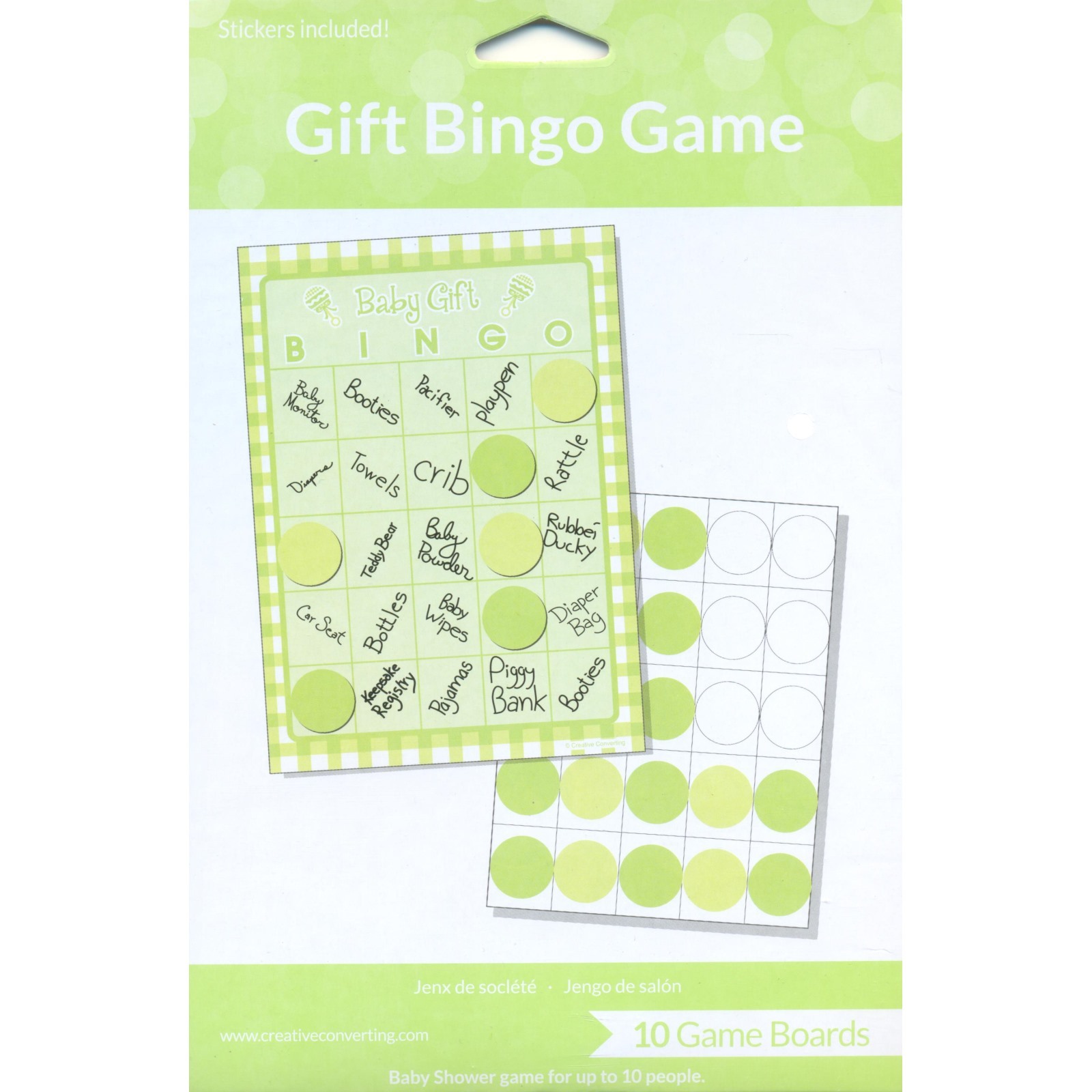 Sweet Baby Feet Bingo Game Pack
