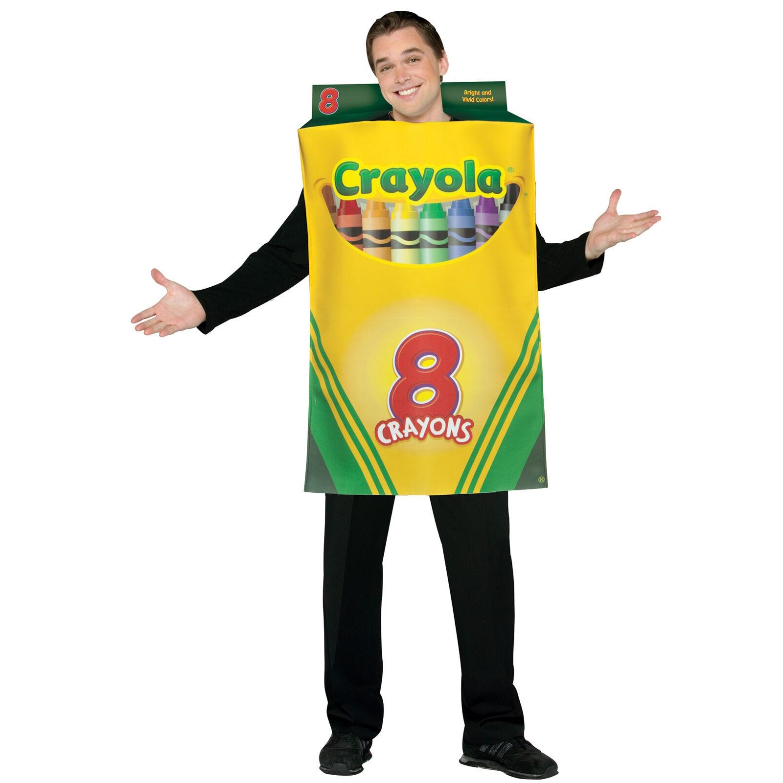 Crayola Crayon Box Adult Costume 