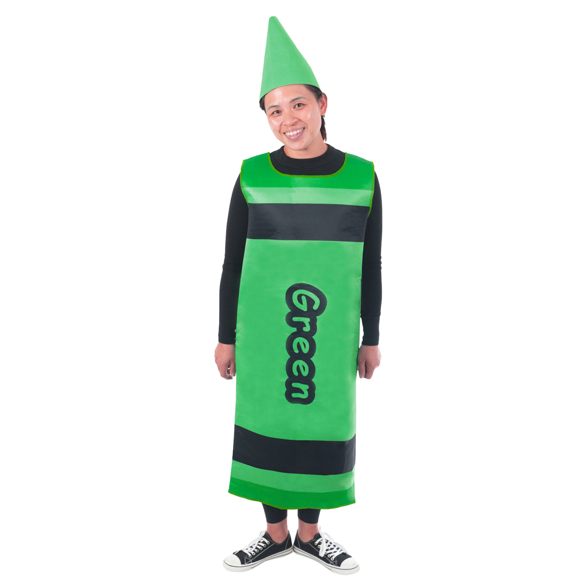Green Crayon Adult Costume One Size 
