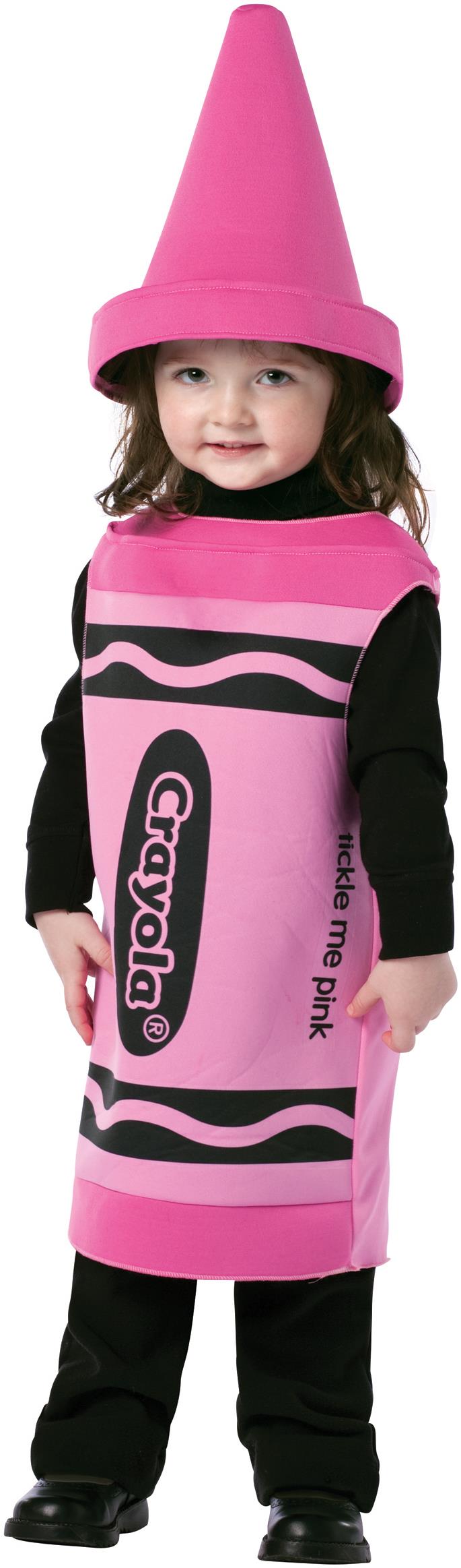 Crayola Tickle Me Pink Crayon Toddler Costume