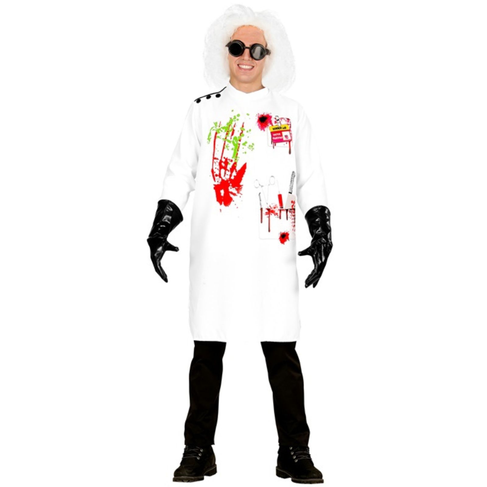 Men's Mad Scientist Costume Small