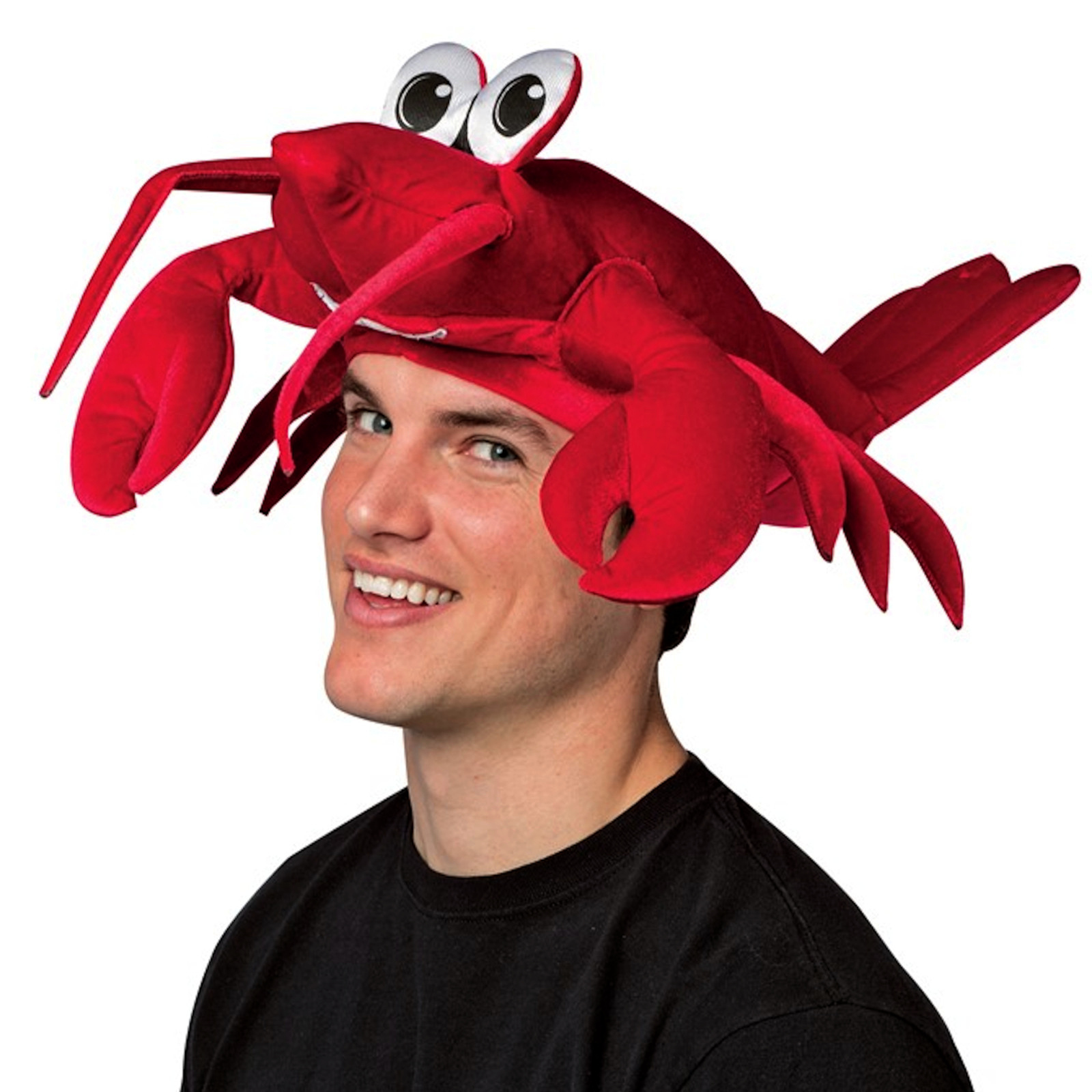 Plush Adult Lobster Hat