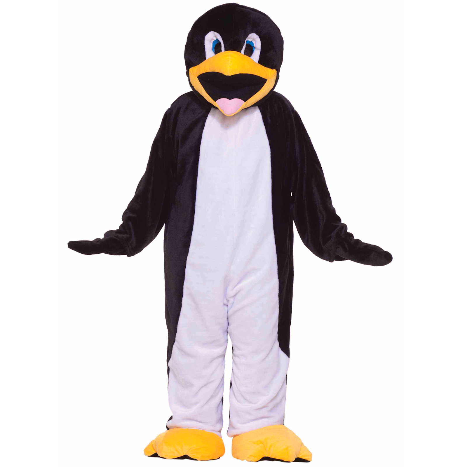 Penguin Plush Mascot Adult Costume Standard One Size