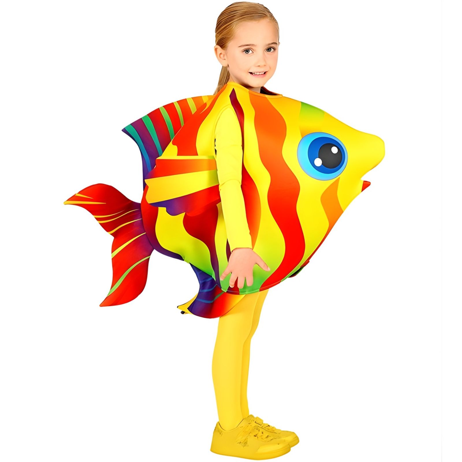 Kids Tropical Fish Costume 4-7 Years