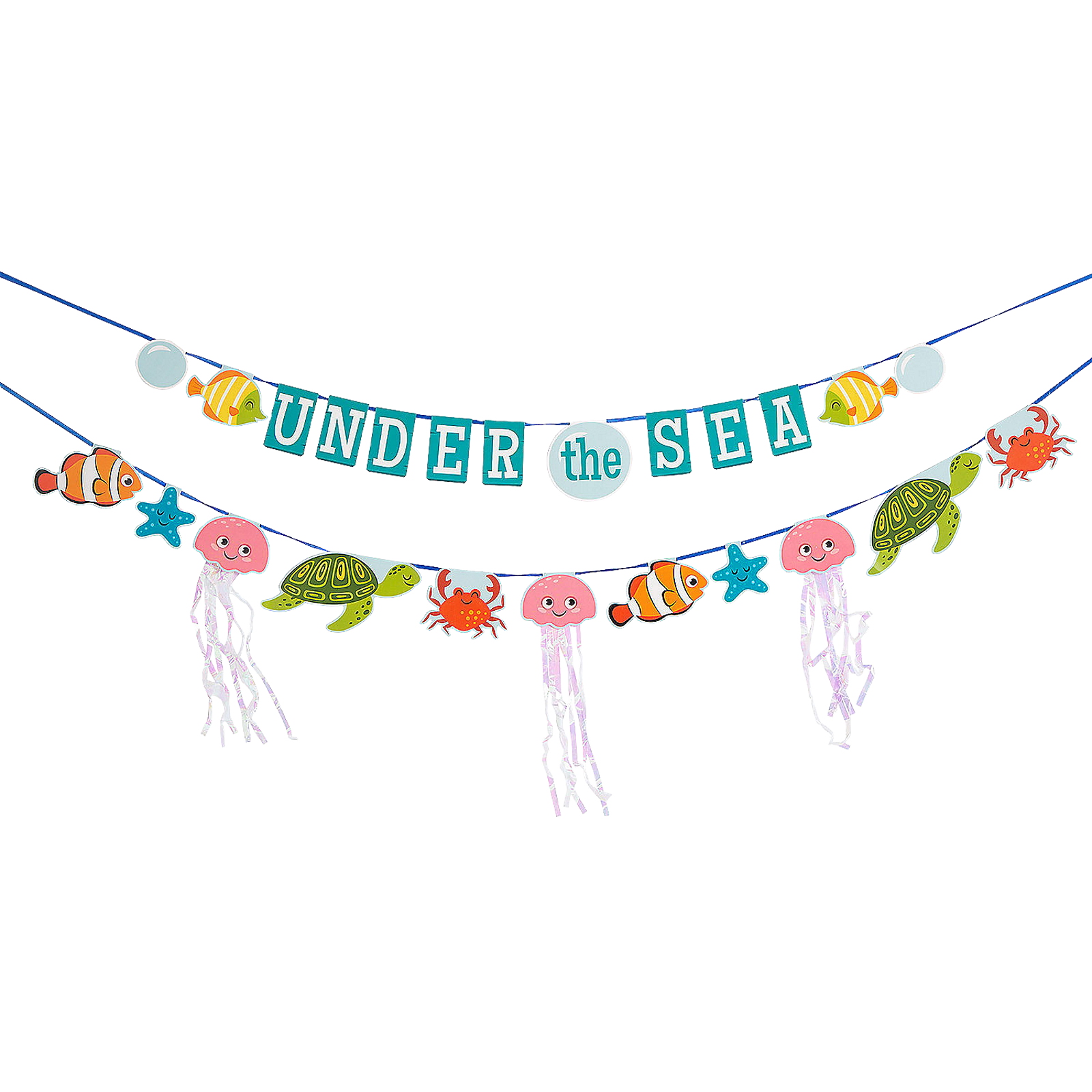 Under the Sea Friends Garland Banner Kit