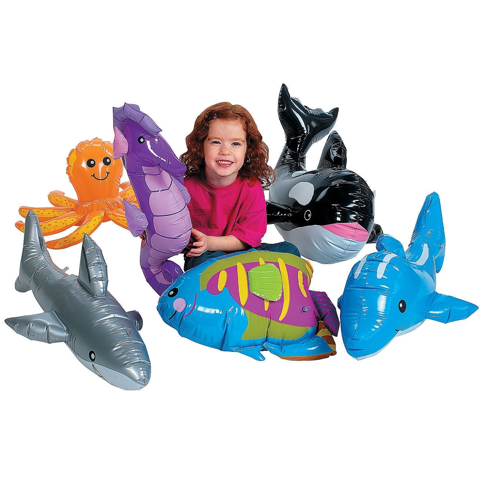 Inflatable Sea Animals (Pack of 6)