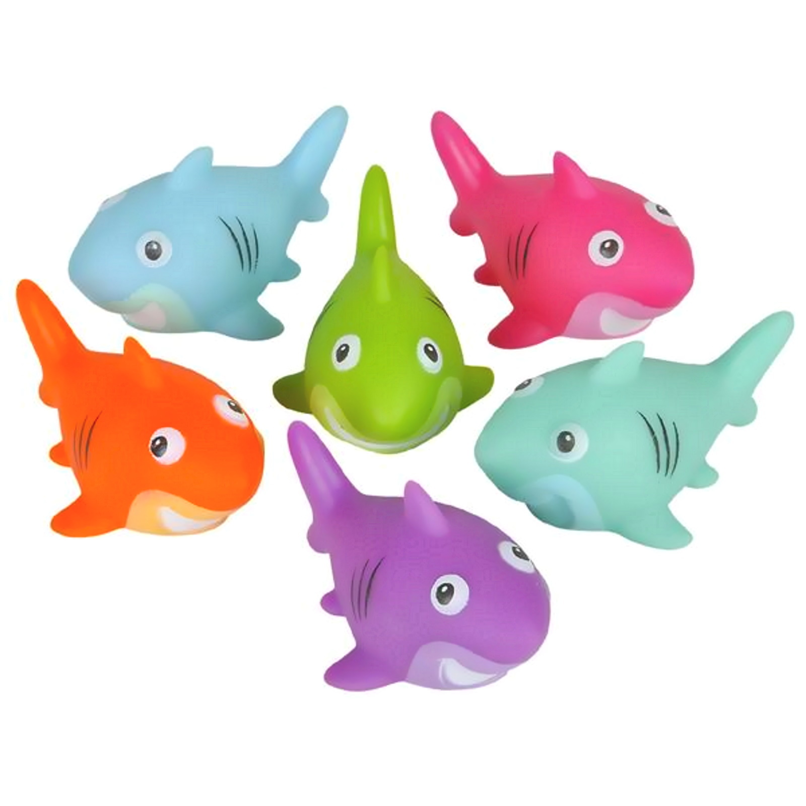 Coloured Shark Water Squirts (Pack of 12)