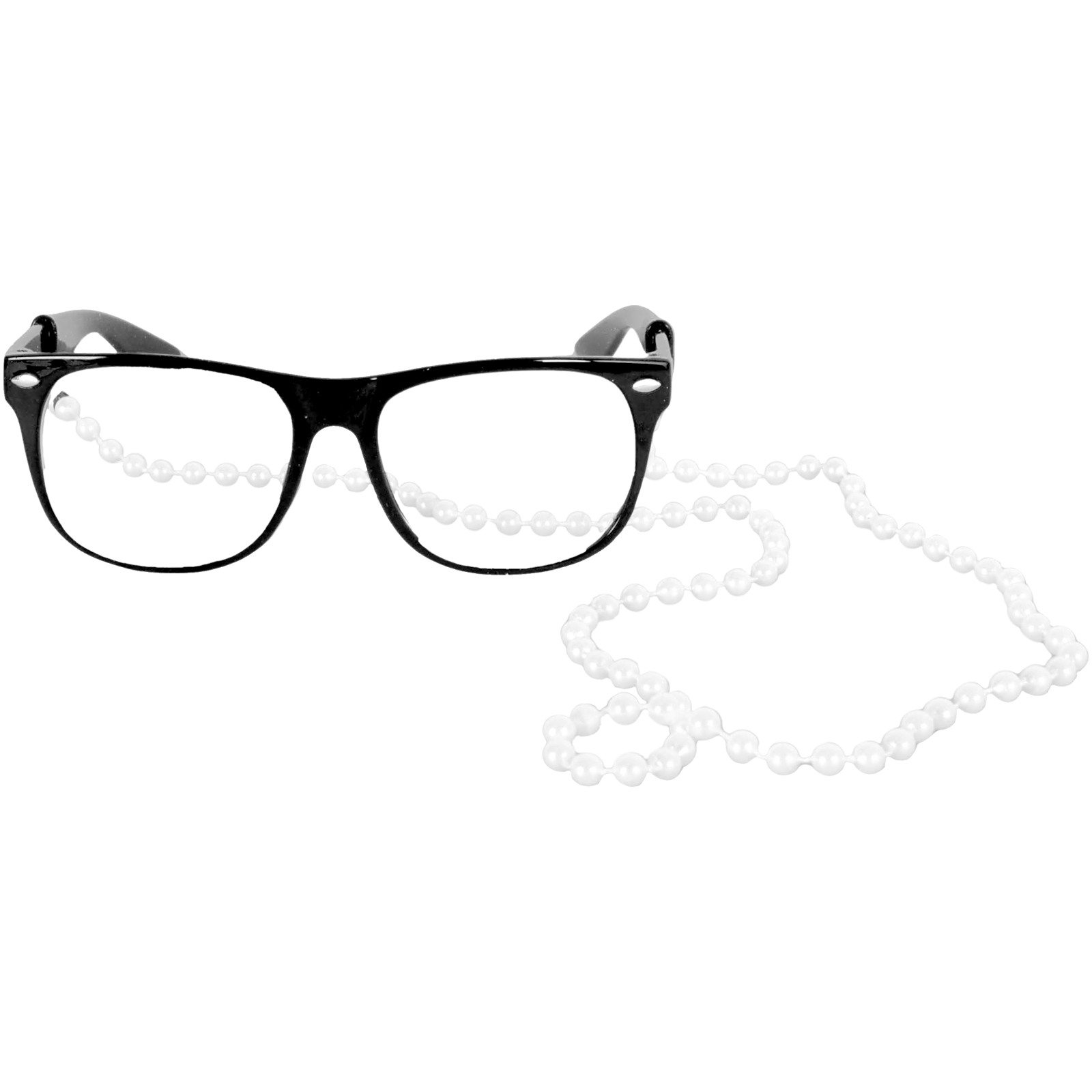 Grandma Party Glasses With Pearl Chain