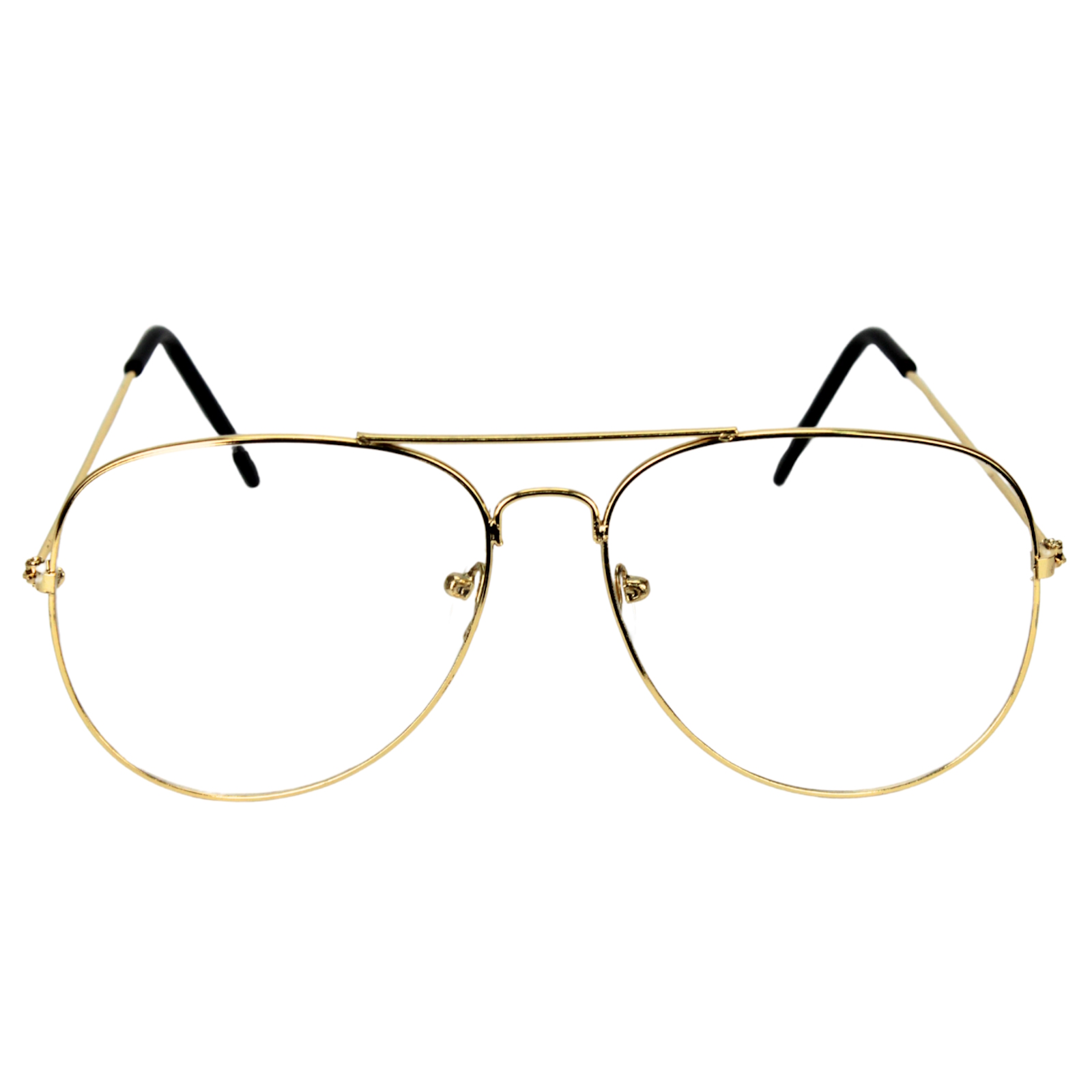 Clear Lens Aviator Glasses 