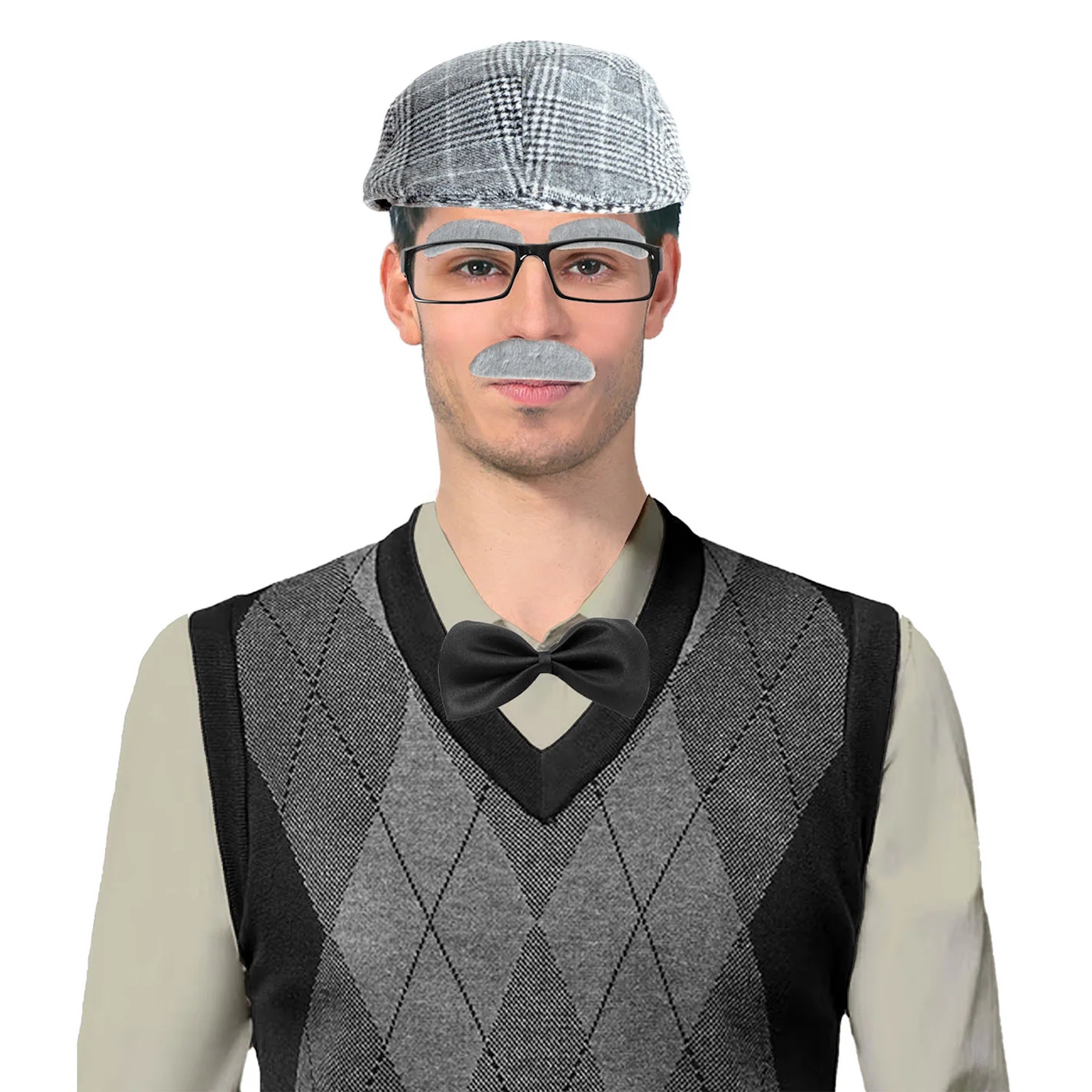 Grey Grandpa Costume Accessory Set