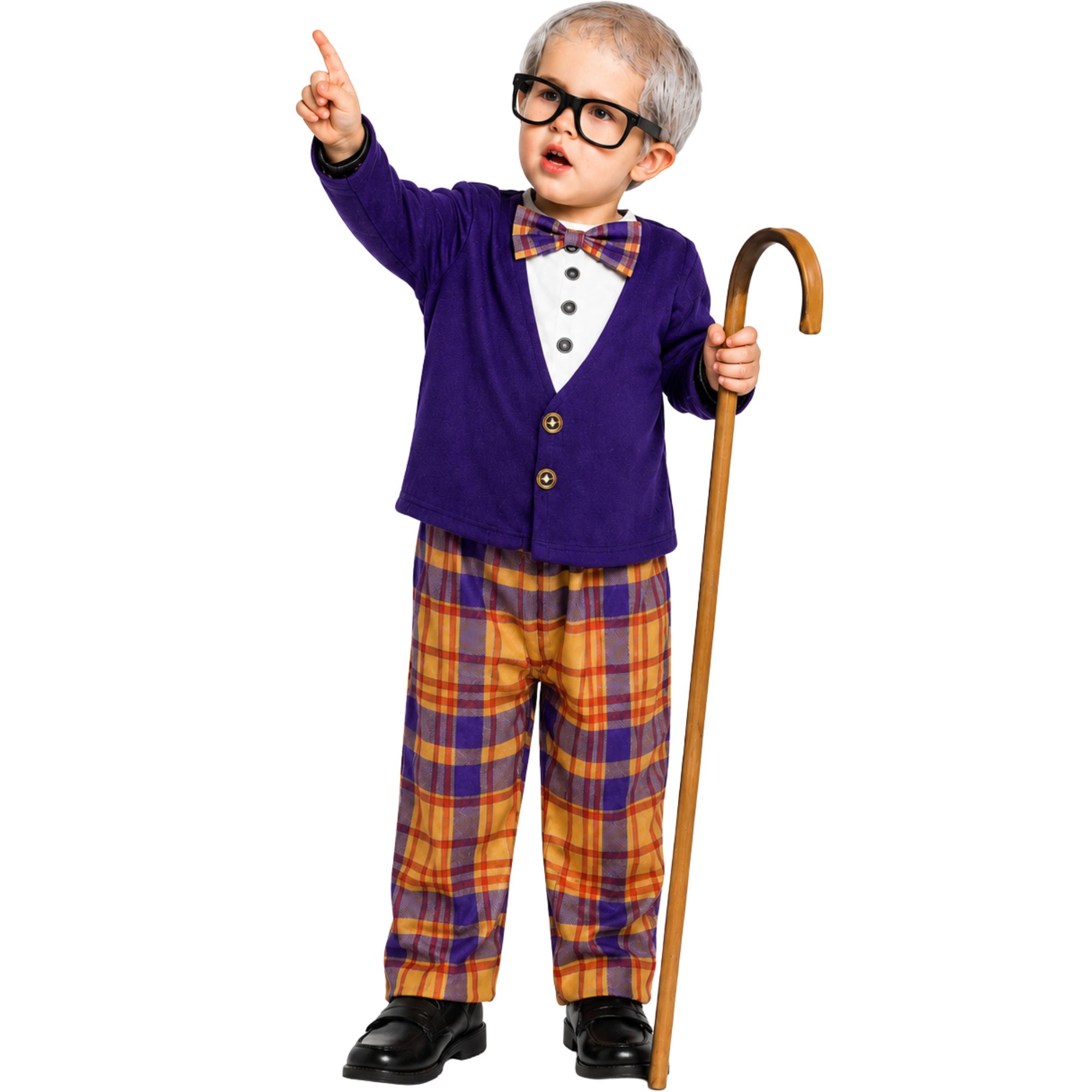 Boys Little Old Man Costume