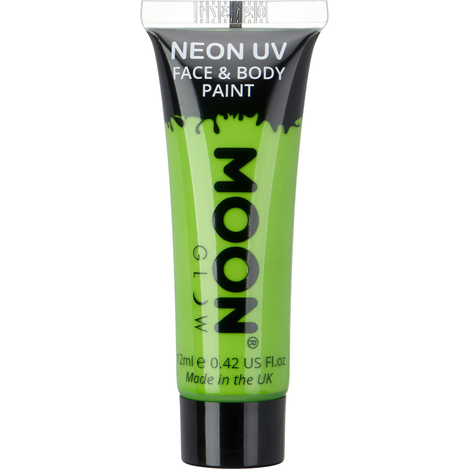 Moon Glow Intense Green Neon UV Face And Body Paint 12ml 