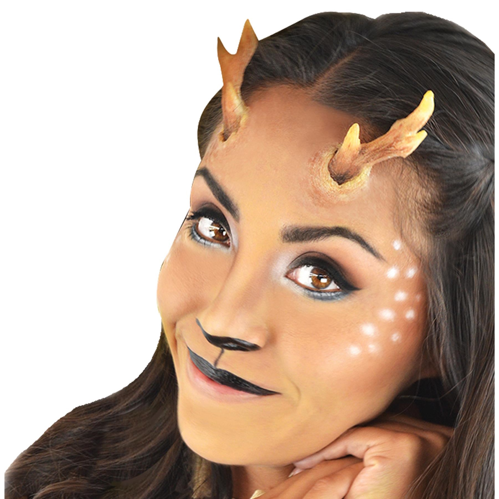 Antlers Small Latex Horn Prosthetics Makeup Accessory