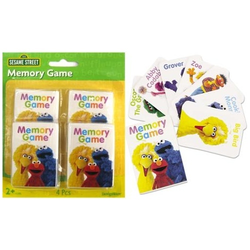 Sesame Street Memory Game (Pack of 4)