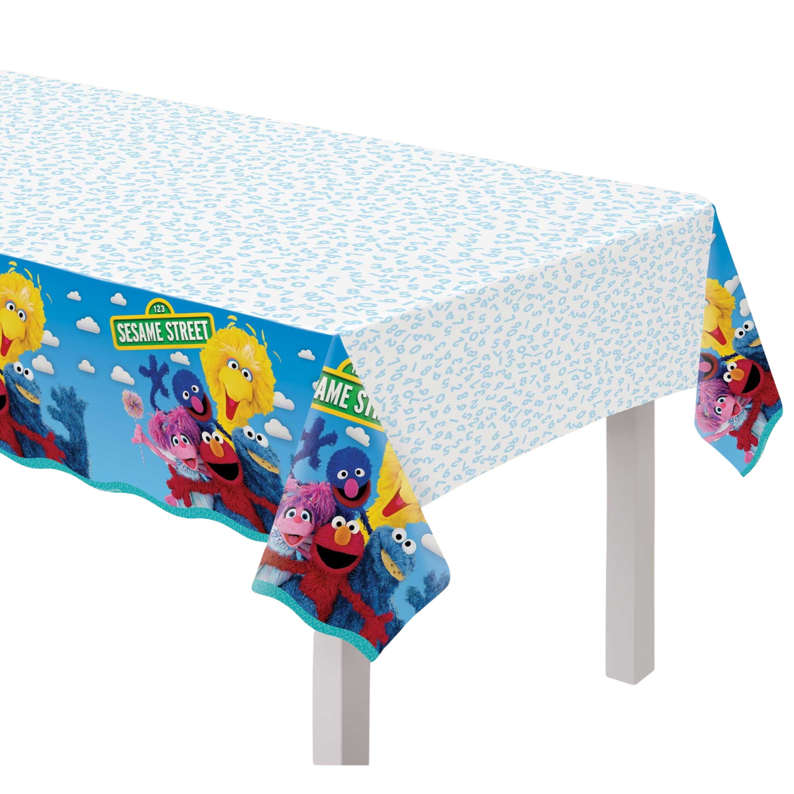 Everyday Sesame Street Plastic Tablecloth