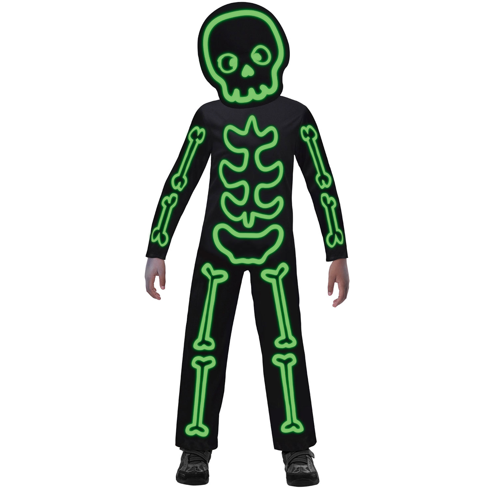 Glow in the Dark Stick Skeleton Child Costume