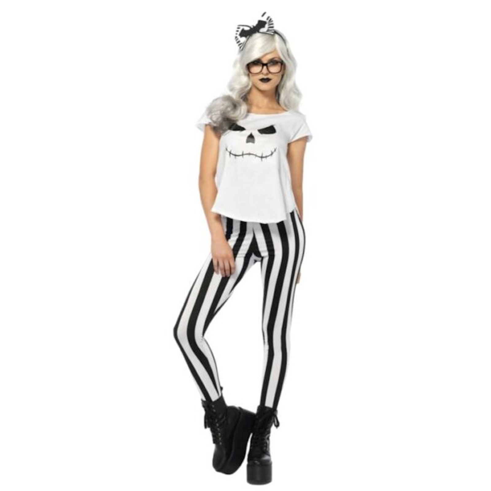 Skeleton Hipster Adult Costume