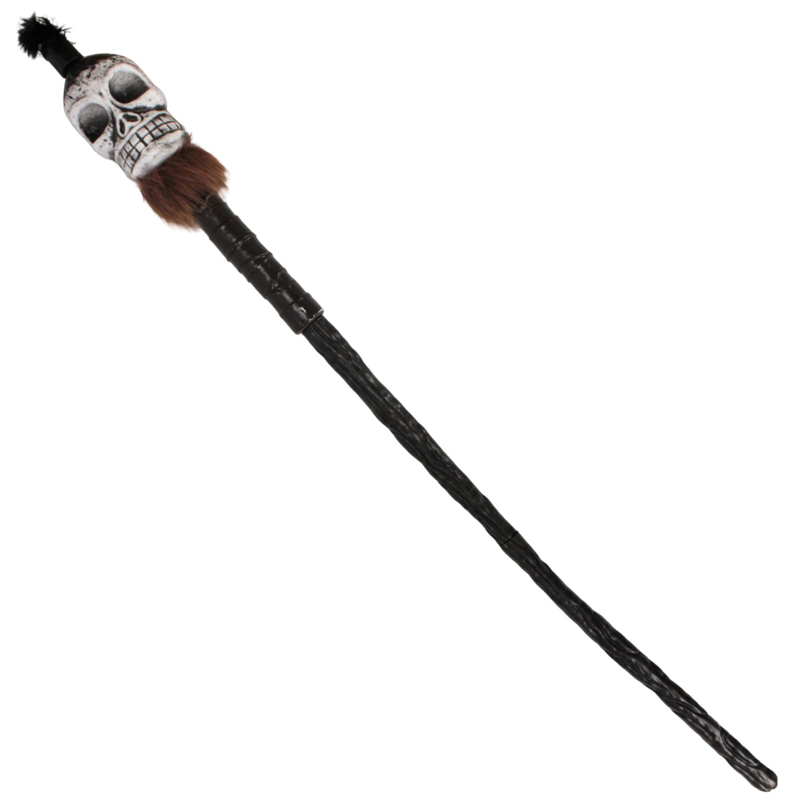 Witch Doctor Skull Walking Cane 108cm