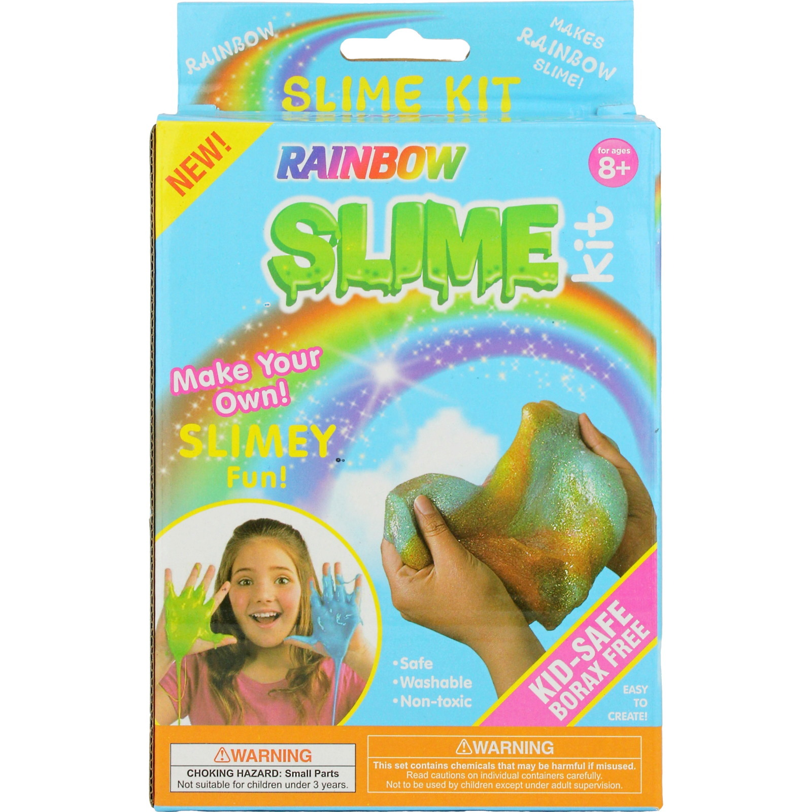 Rainbow Glitter Make Your Own Slime Kit