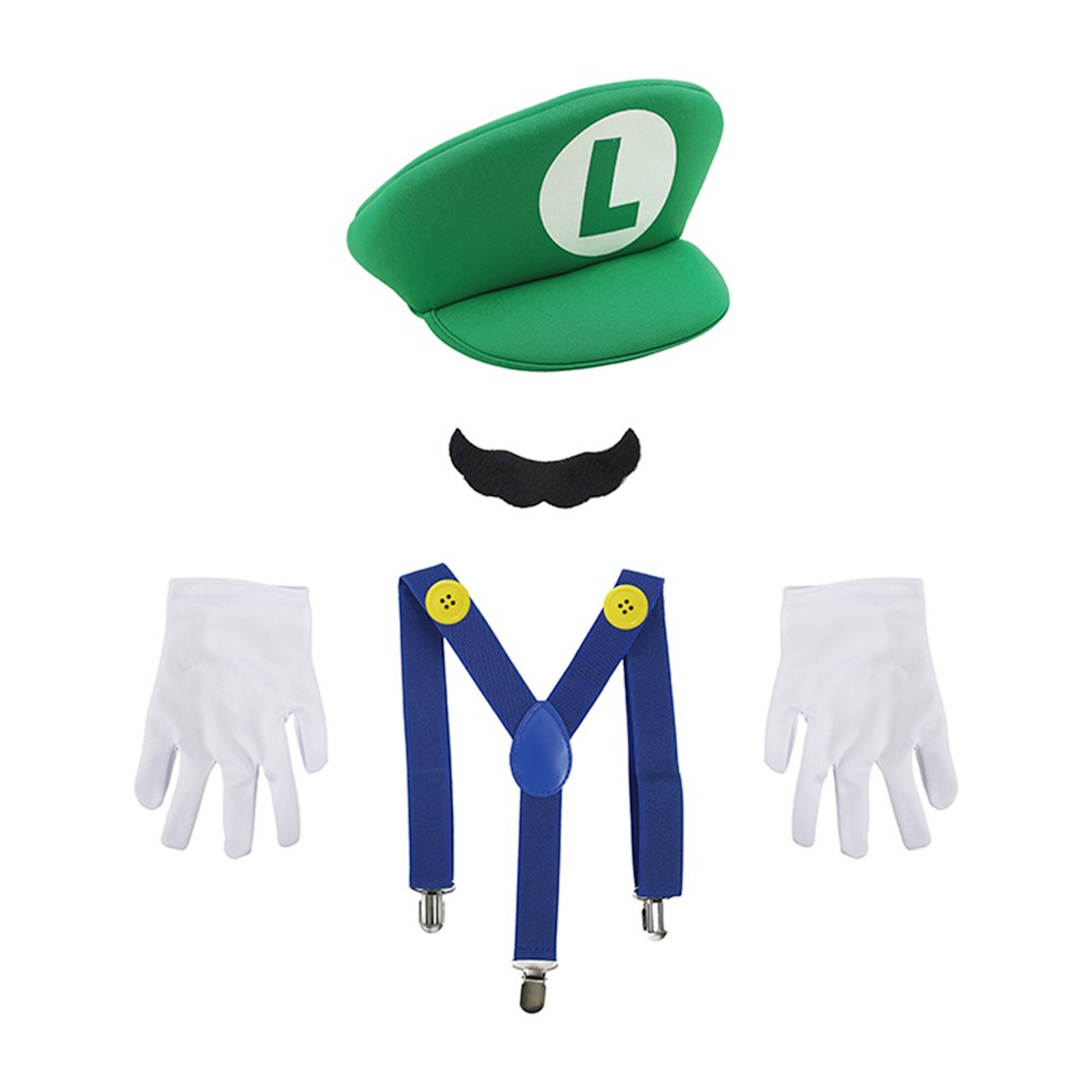Green Super Plumber Kids Costume Kit