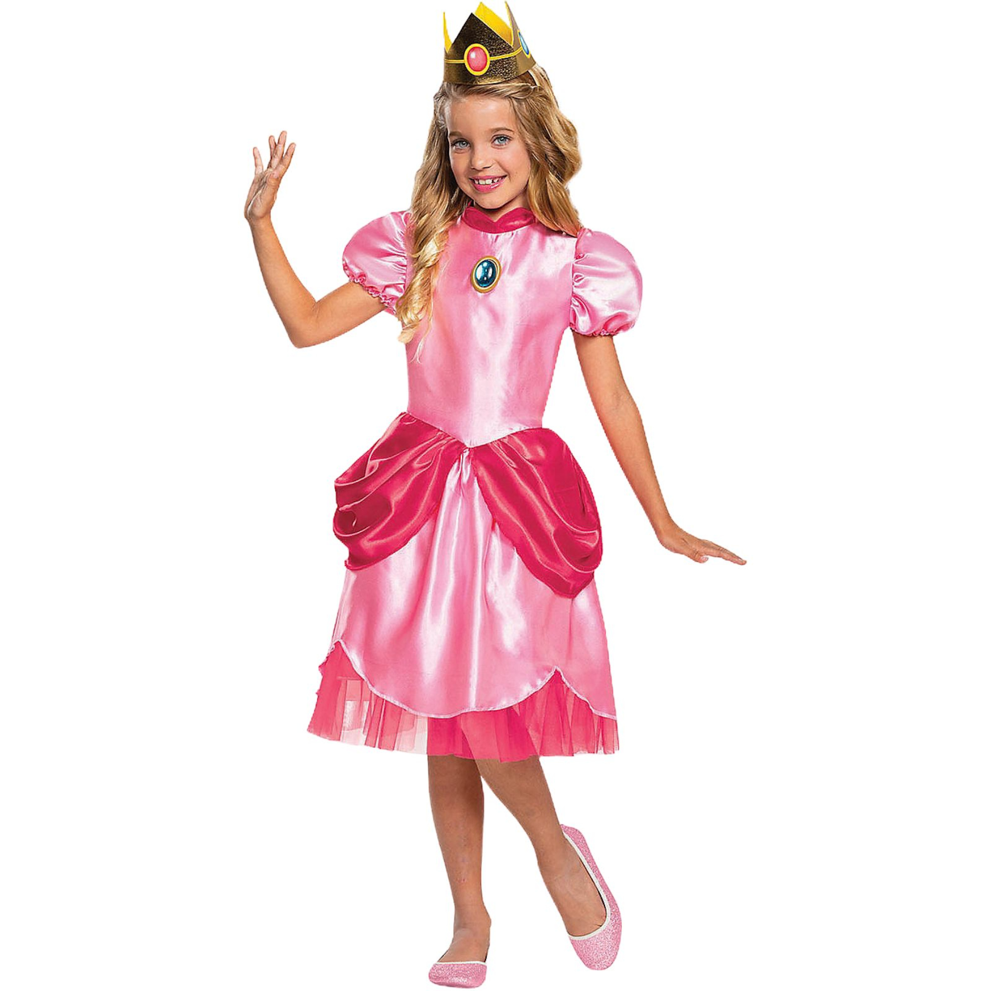Super Mario Bros. Princess Peach Girls Costume