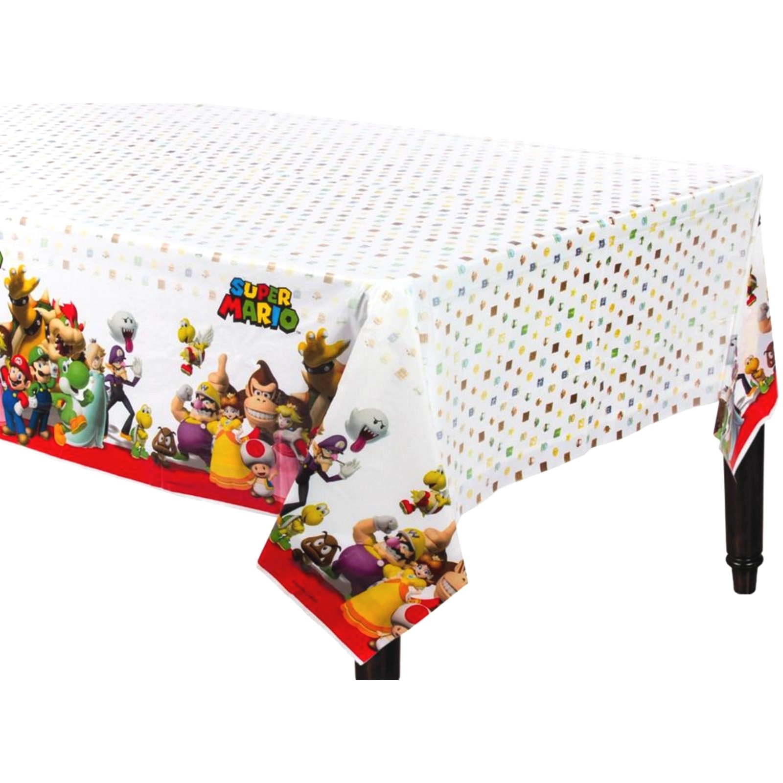 Super Mario Bros. Plastic Tablecloth