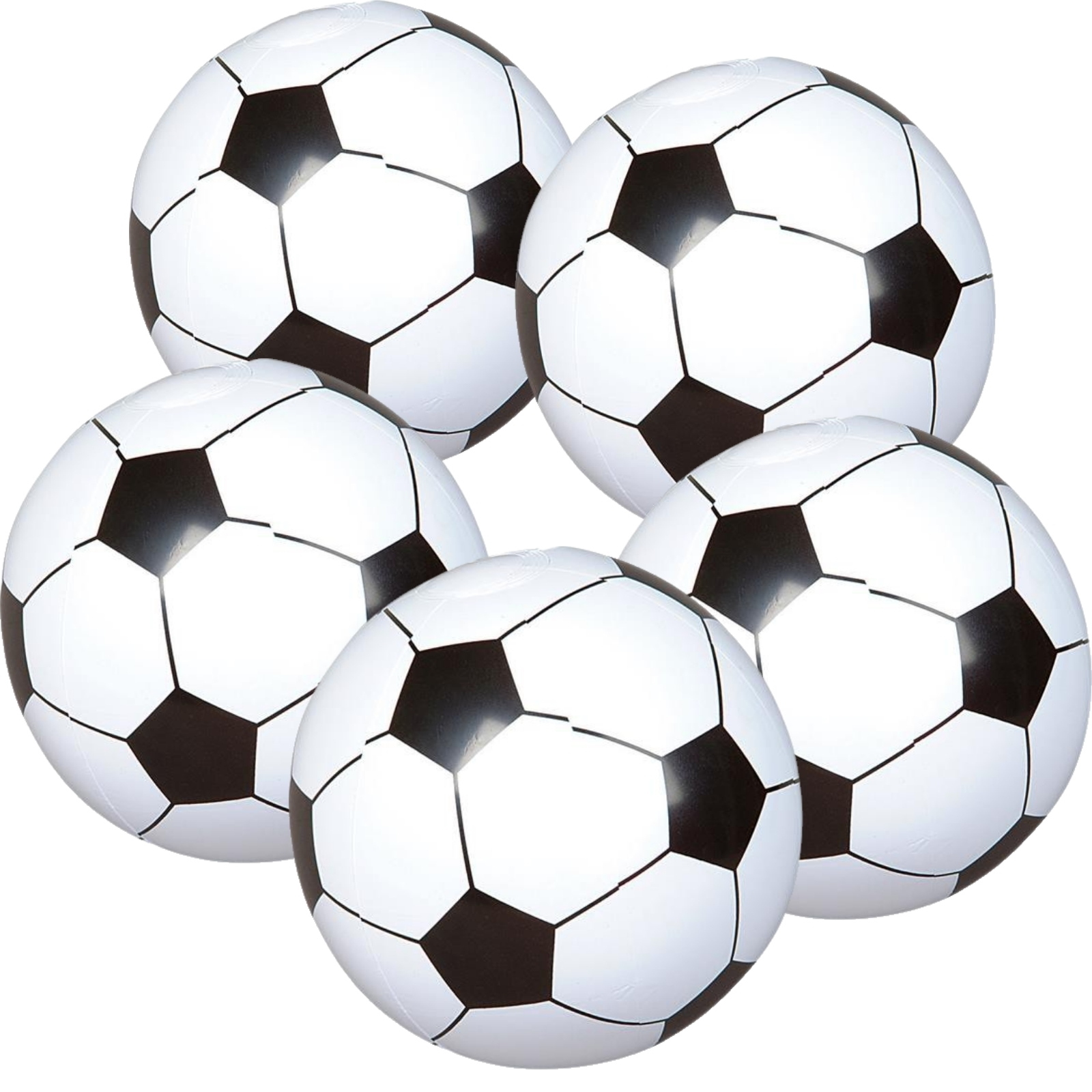 Inflatable Soccer Balls 15cm (Pack of 12)