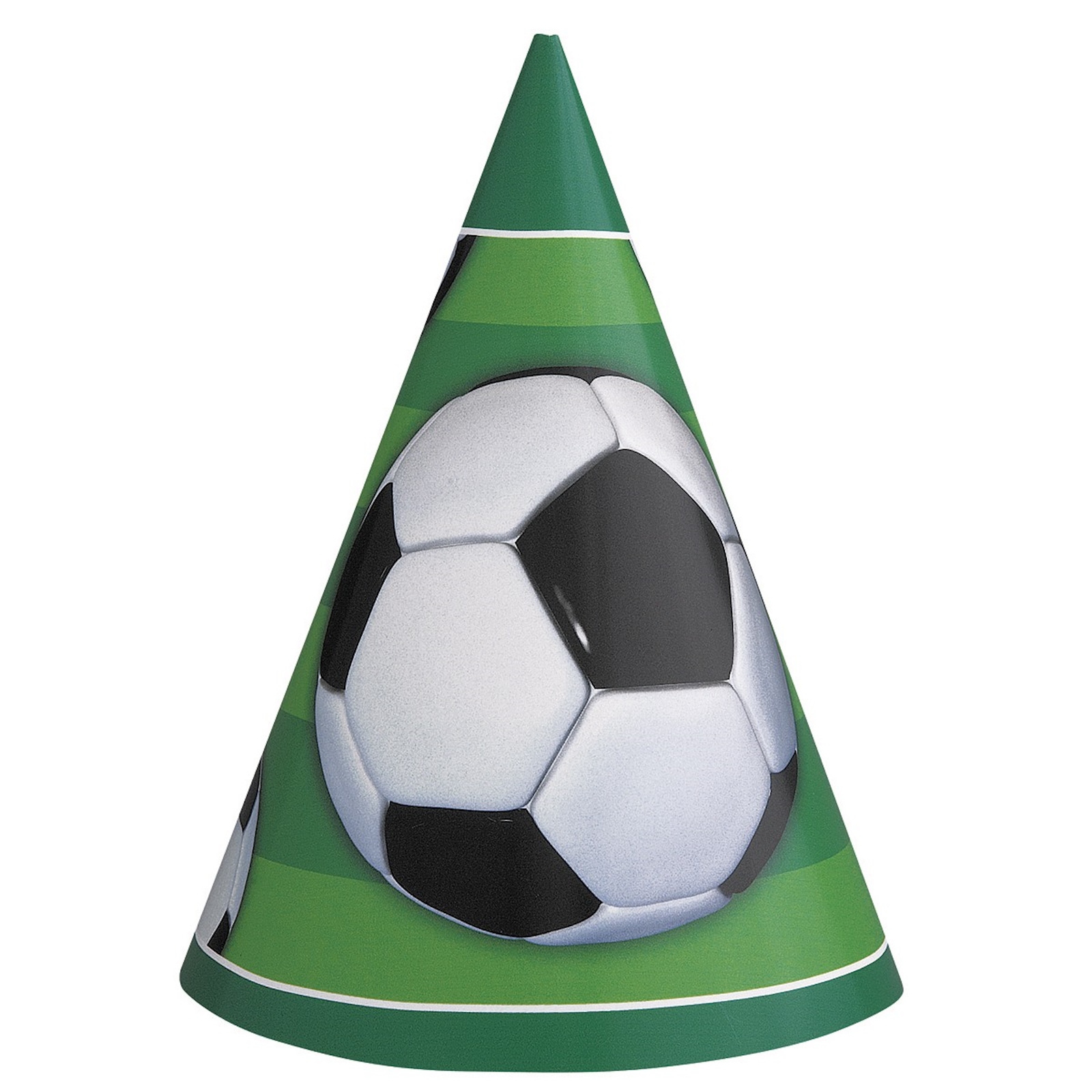 Soccer Ball Party Hats (Pack of 8)