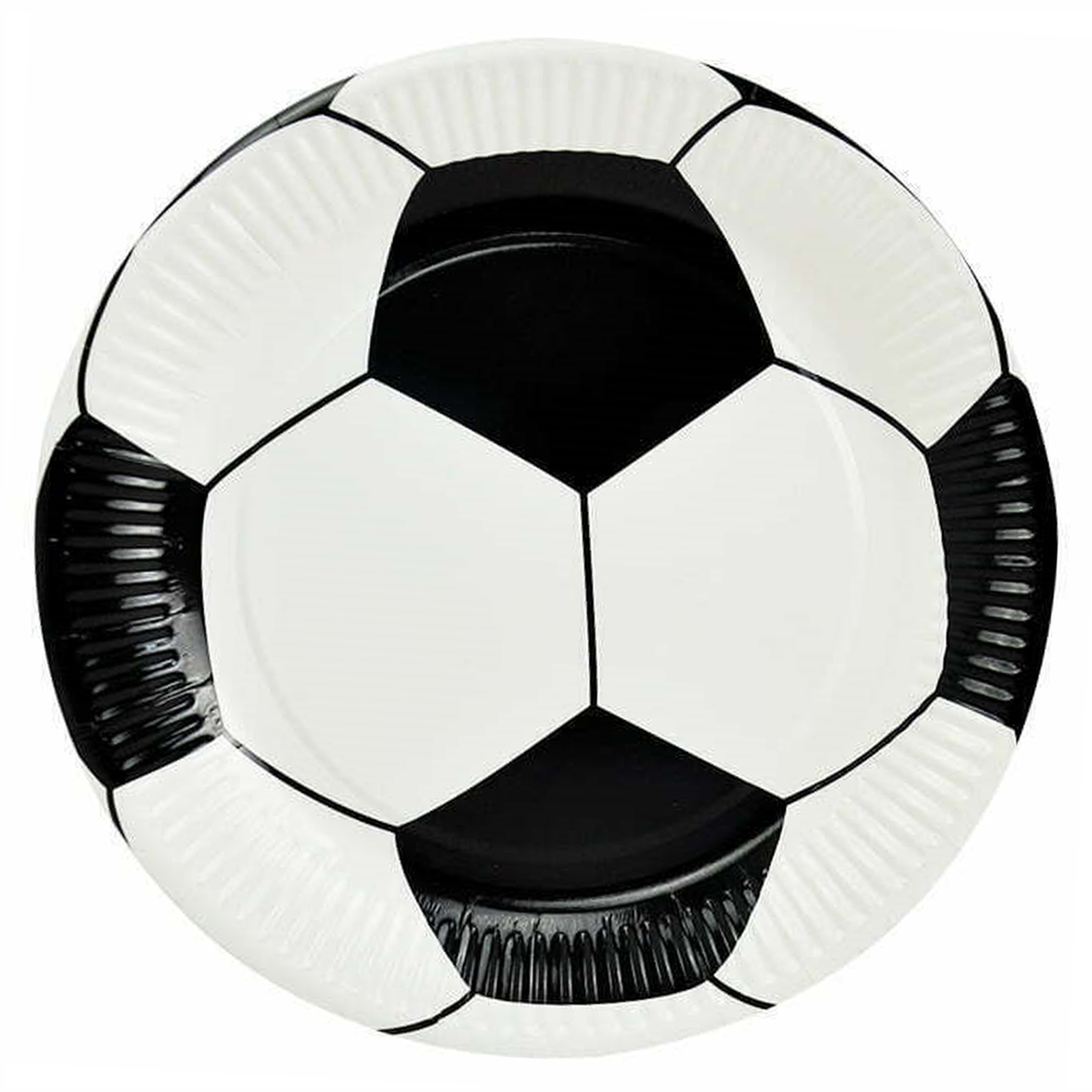 Soccer Match Party Large Paper Plates (Pack of 8) 