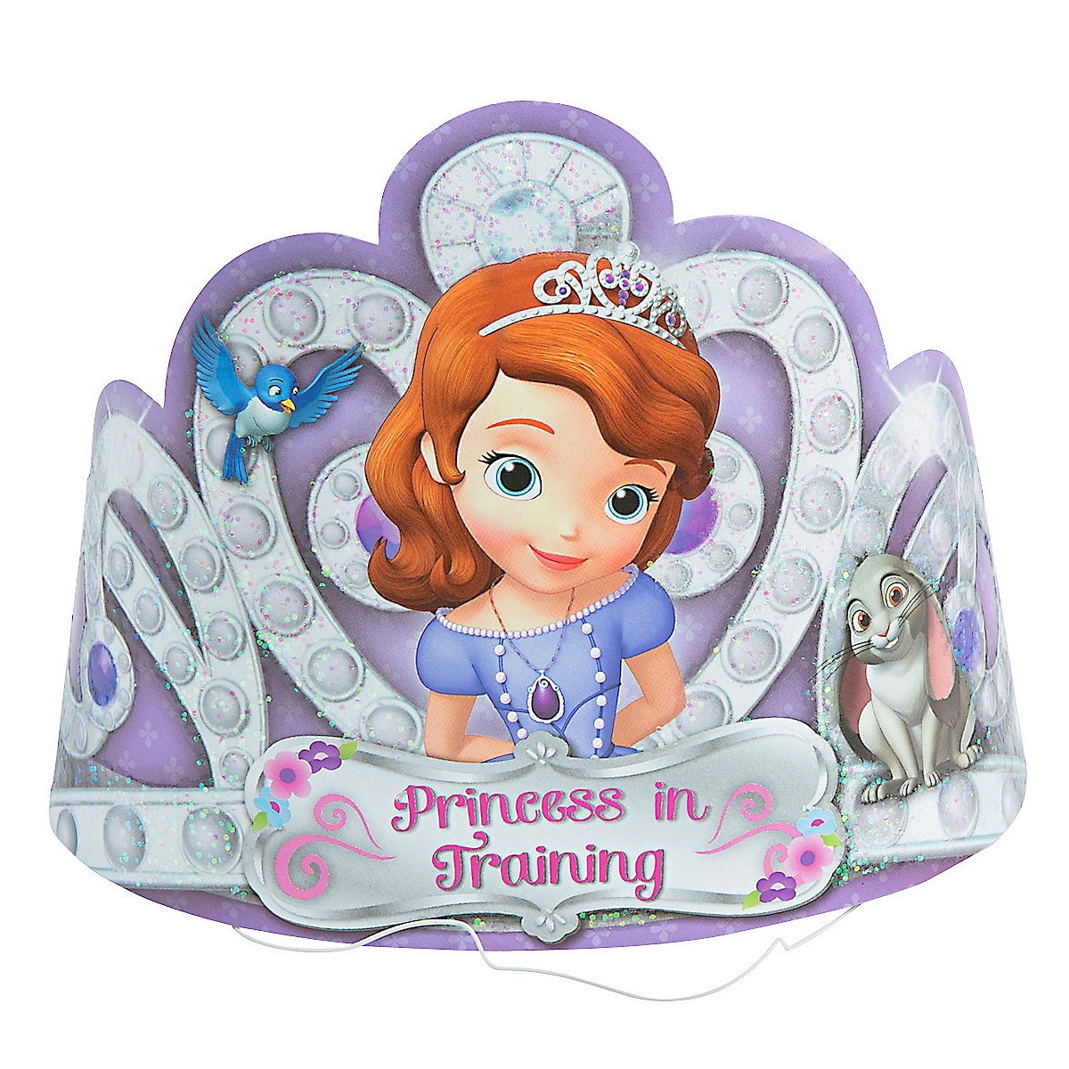 Sofia the First Party Tiaras (Pack of 8)