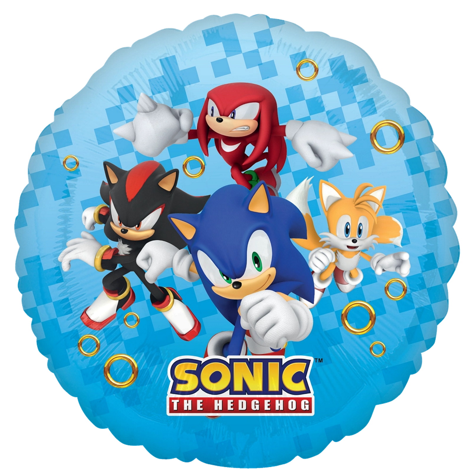 Sonic the Hedgehog Foil Helium Balloon