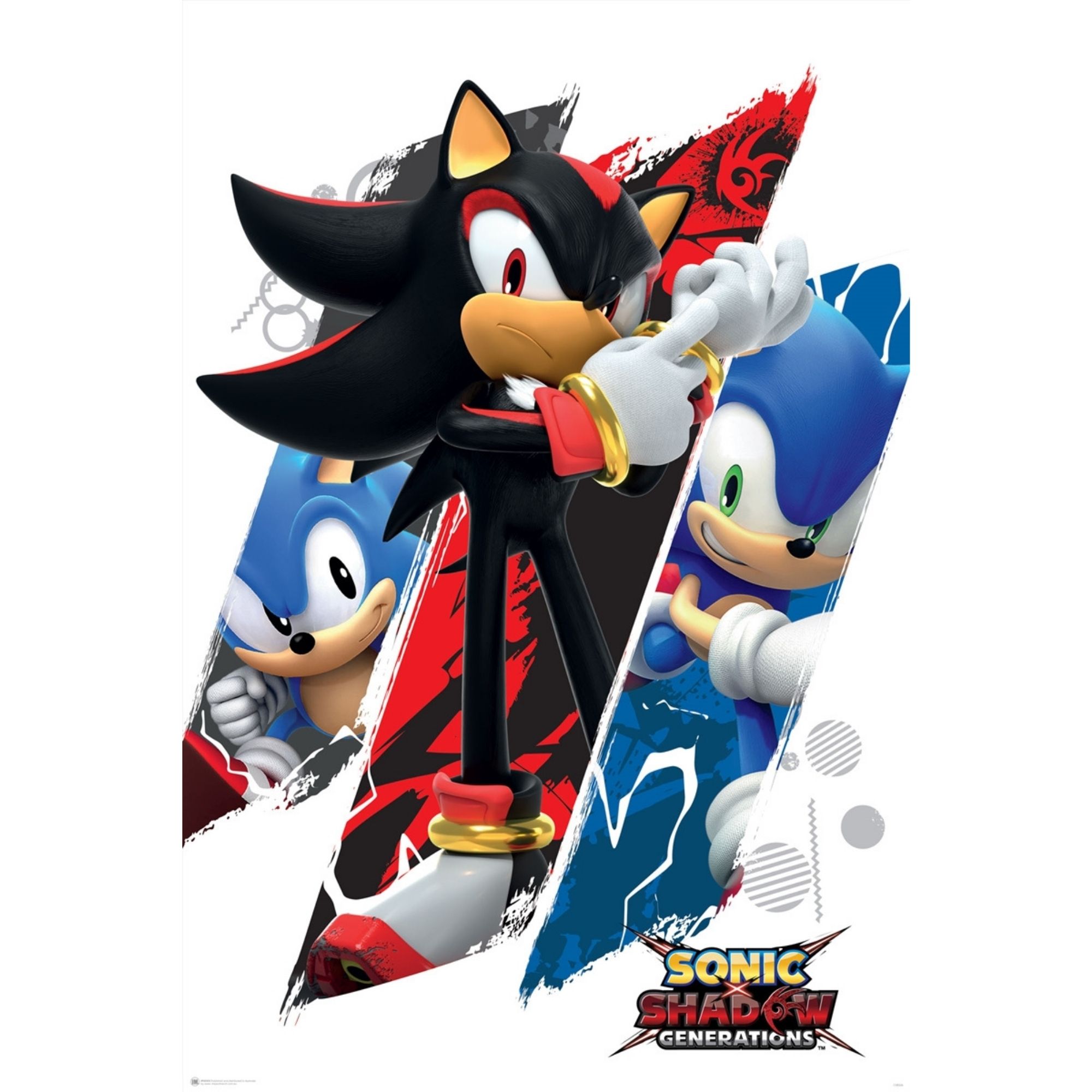 Sonic The Hedgehog & Shadow Generations Poster