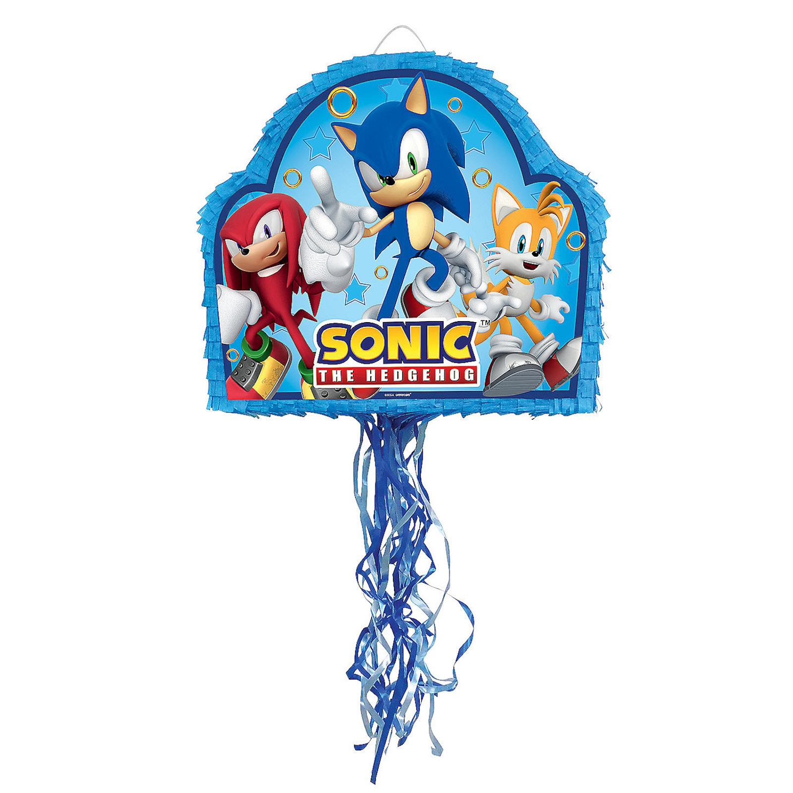 Sonic The Hedgehog Pull String Pinata