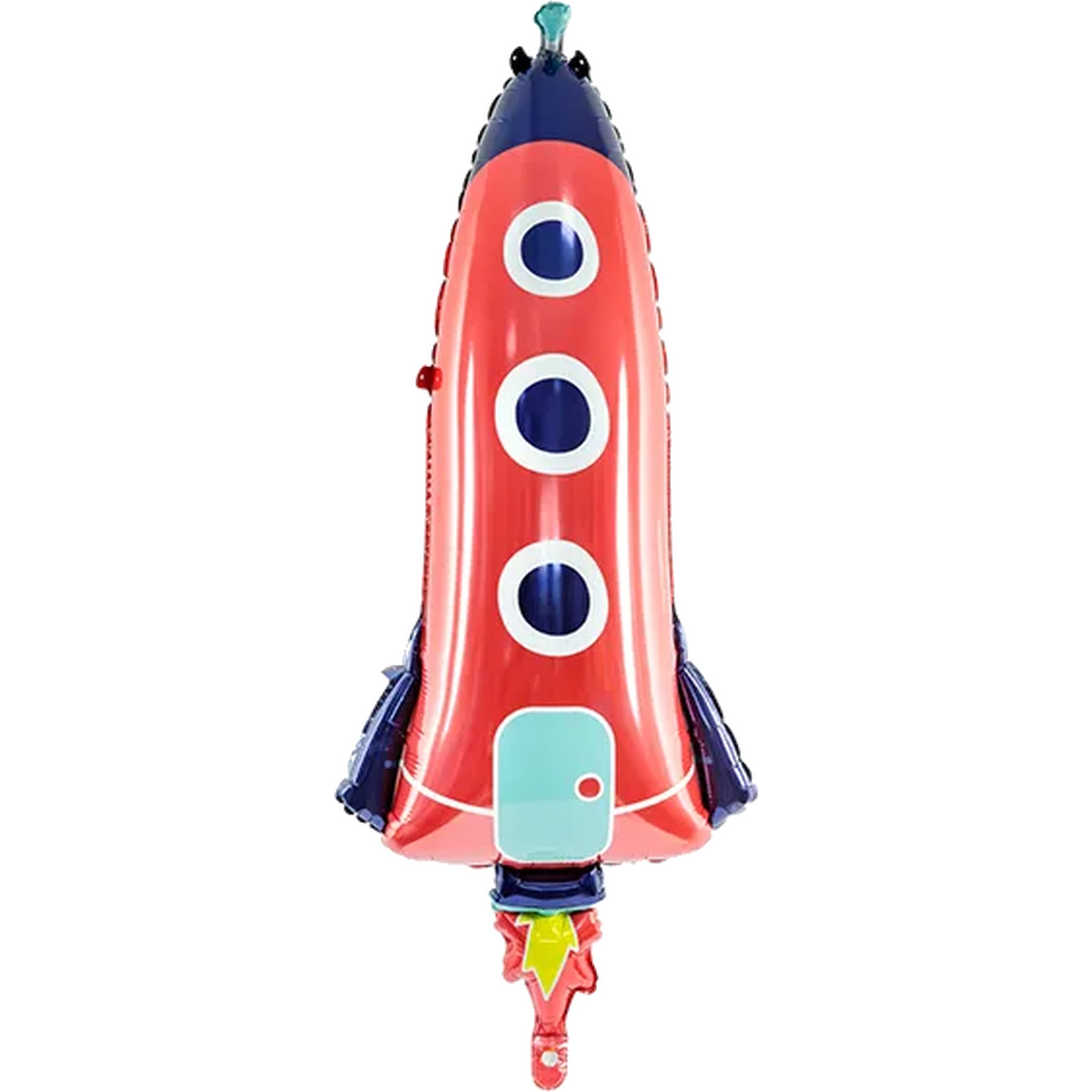 Blast off Rocket Ship Supershape Balloon 115cm