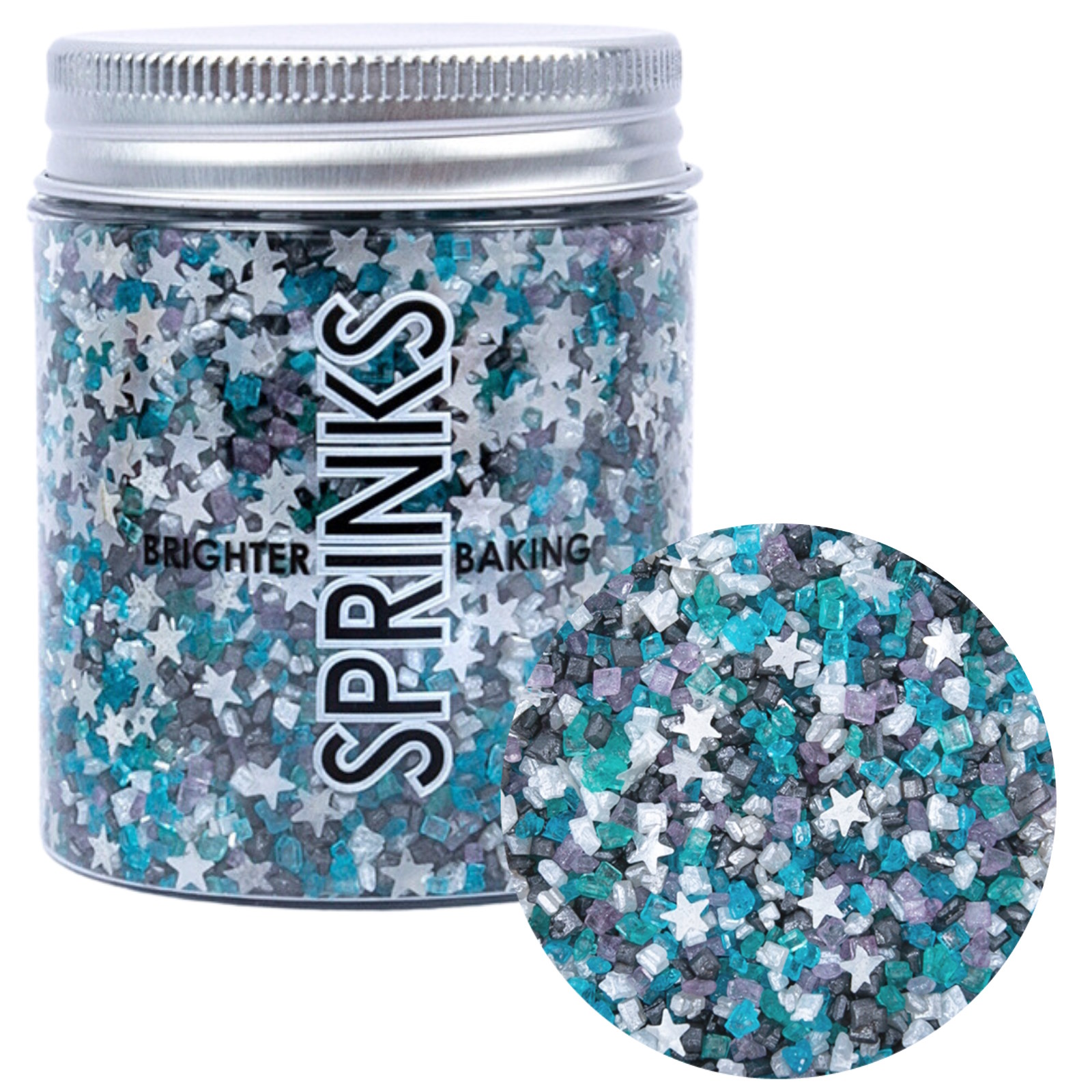 Sprinks Galaxy Glitz Sprinkles (80g) 