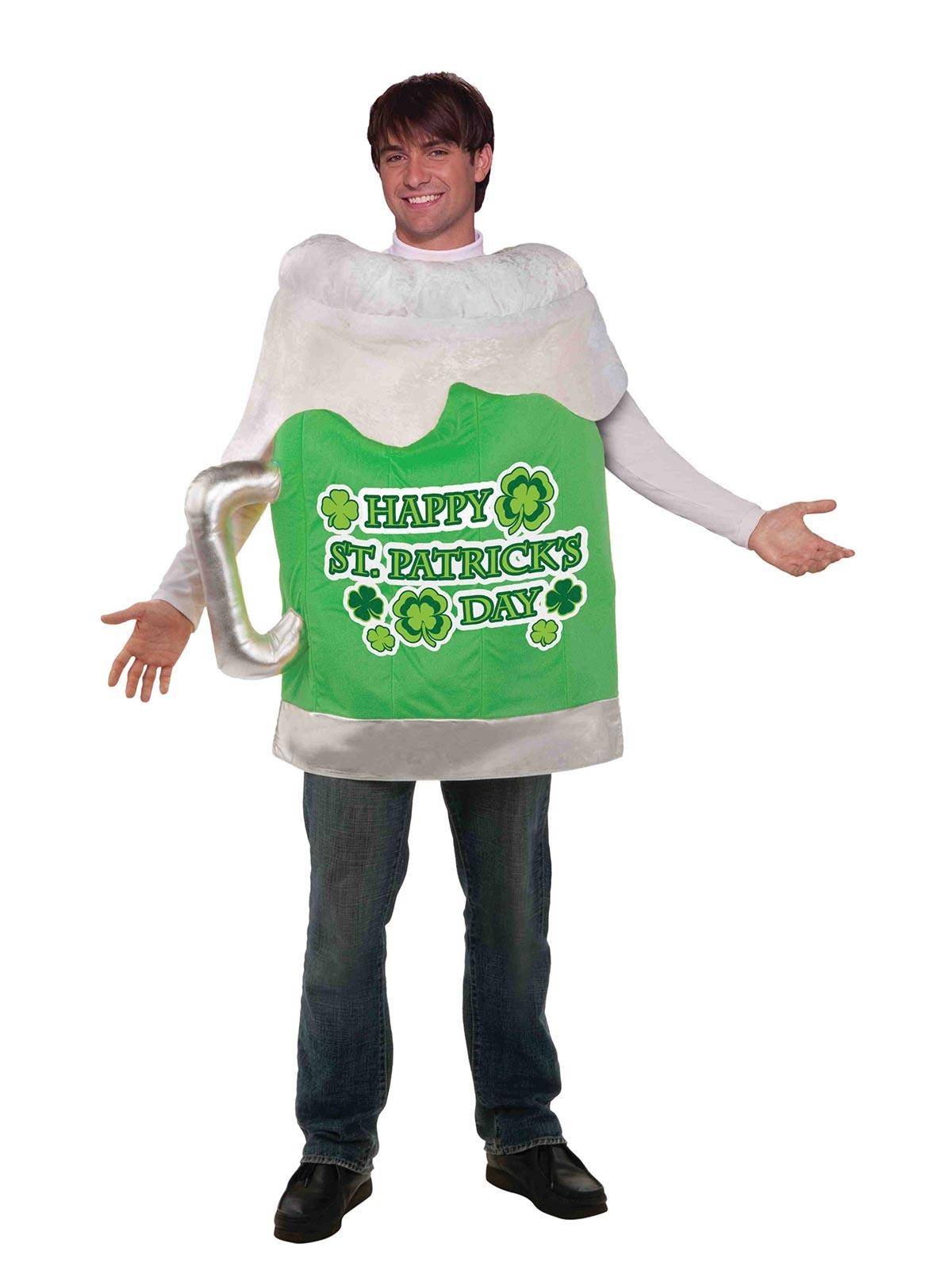 St. Patrick's Day Beer Mug Adult Costume