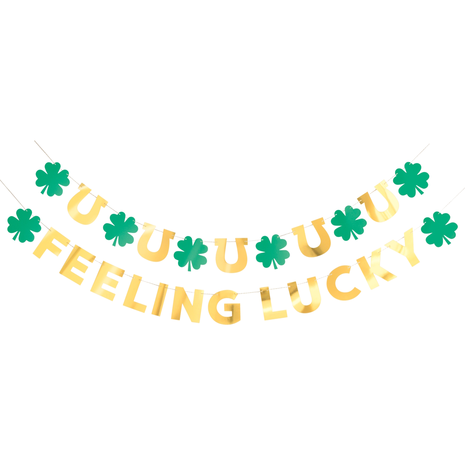 Lucky Clover Garland Banner Kit