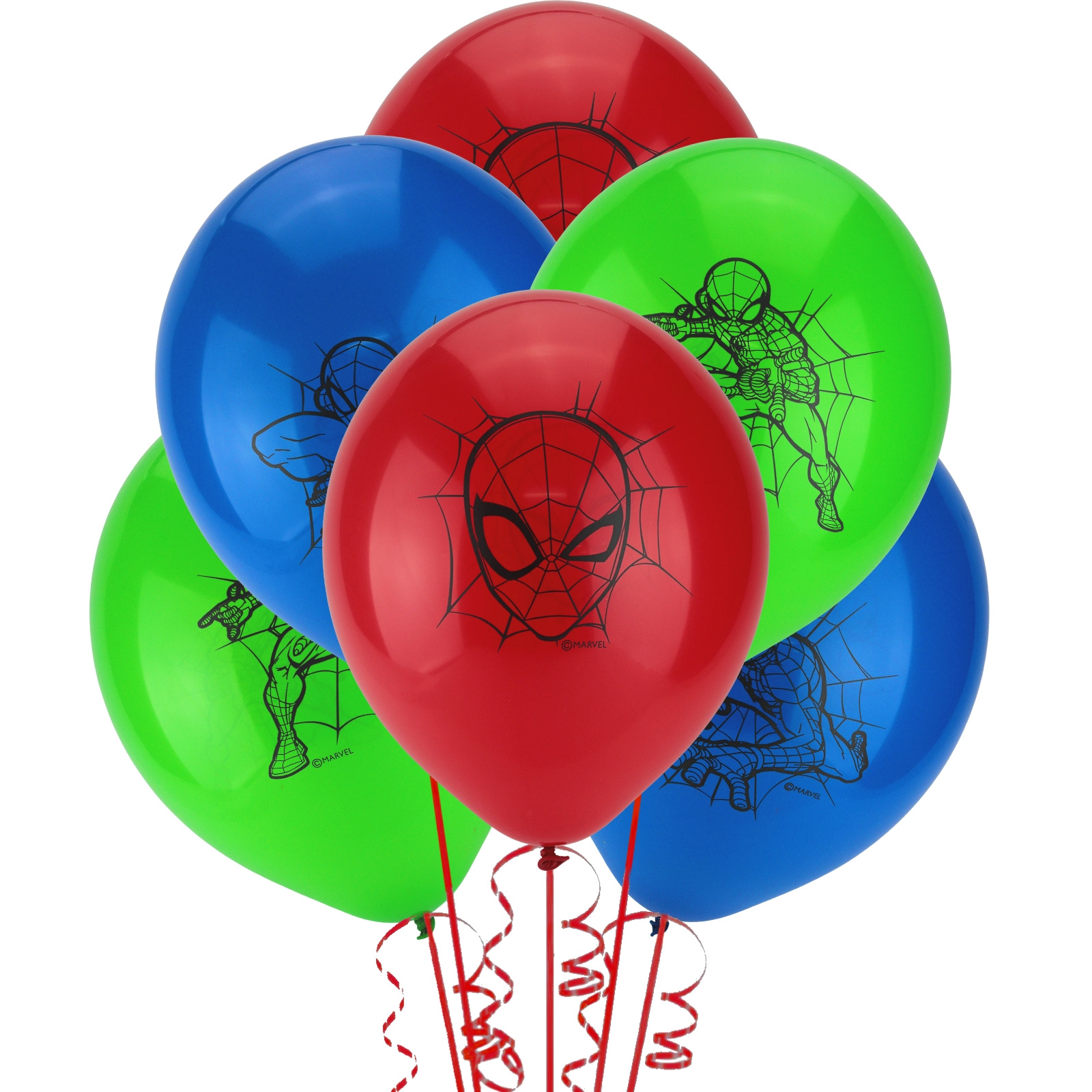 Spiderman Party Hero Latex Balloons (Pack of 10)