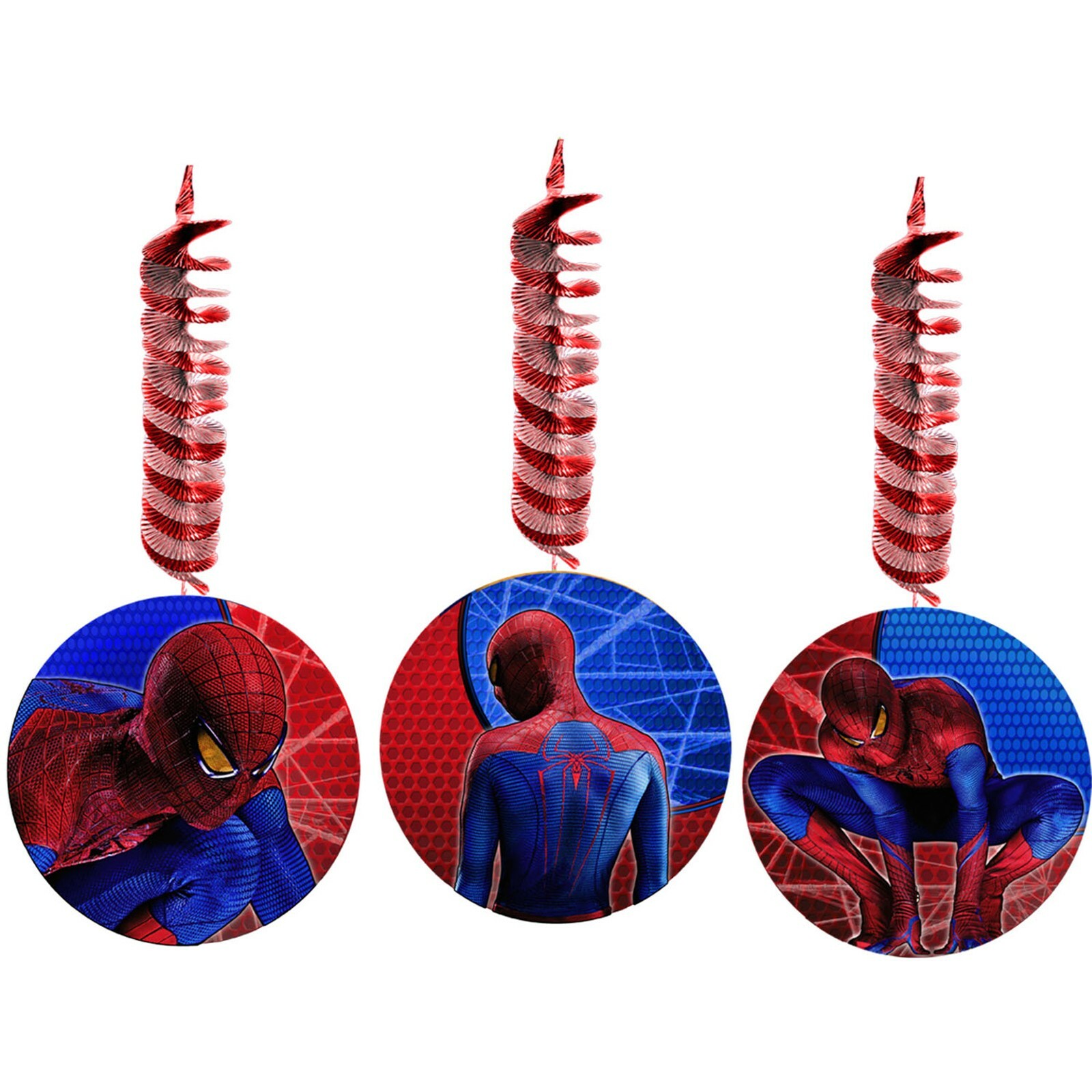 Amazing Spiderman Hanging Decorations (Set of 3)