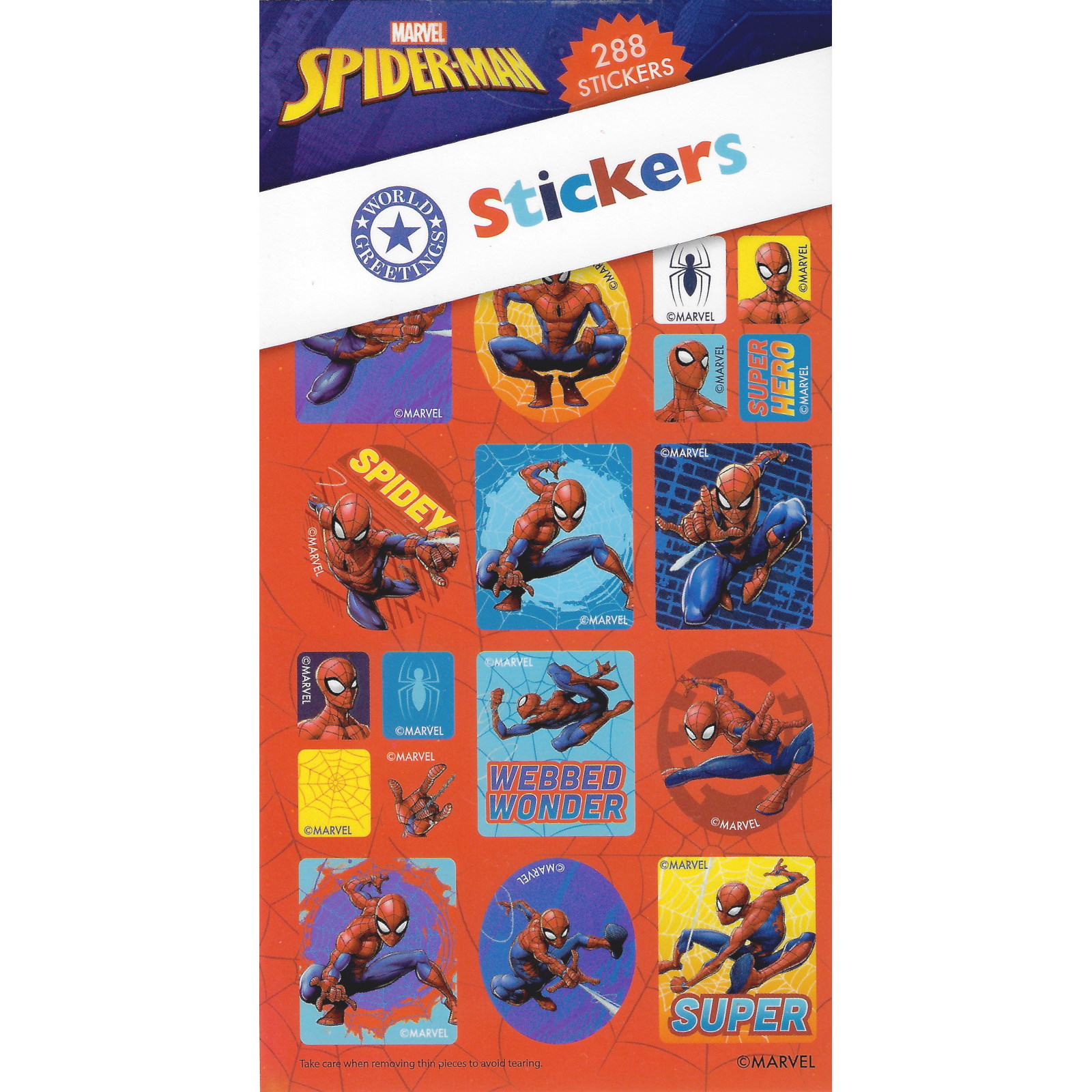 Spider-Man Sticker Book (12 Sheets)