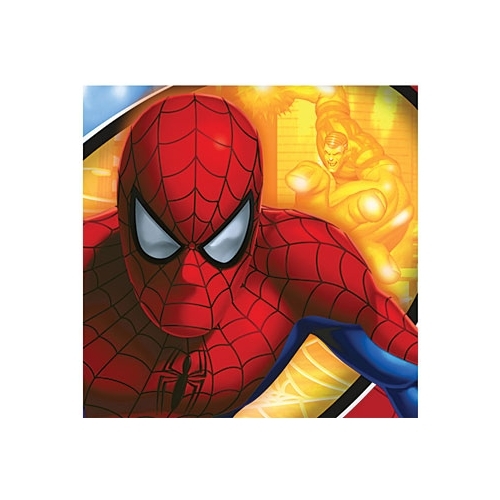 Spiderman Small Napkins / Serviettes (Pack of 16)