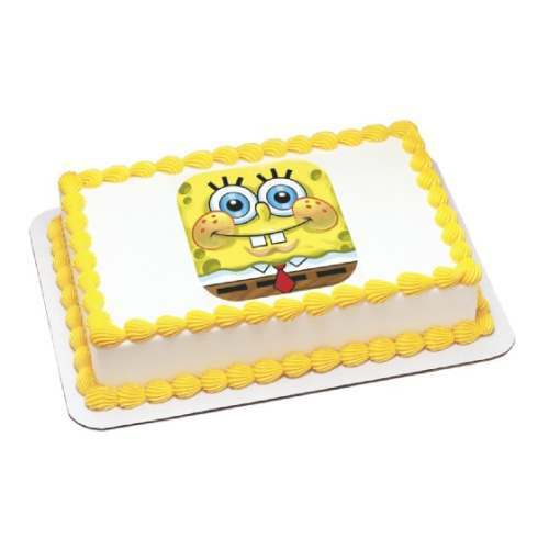 SpongeBob Squarepants Edible Icing Cake Decoration