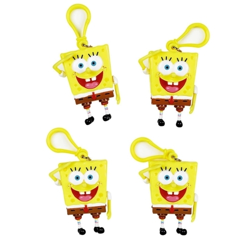 SpongeBob Squarepants Backpack Clips (Pack of 4)