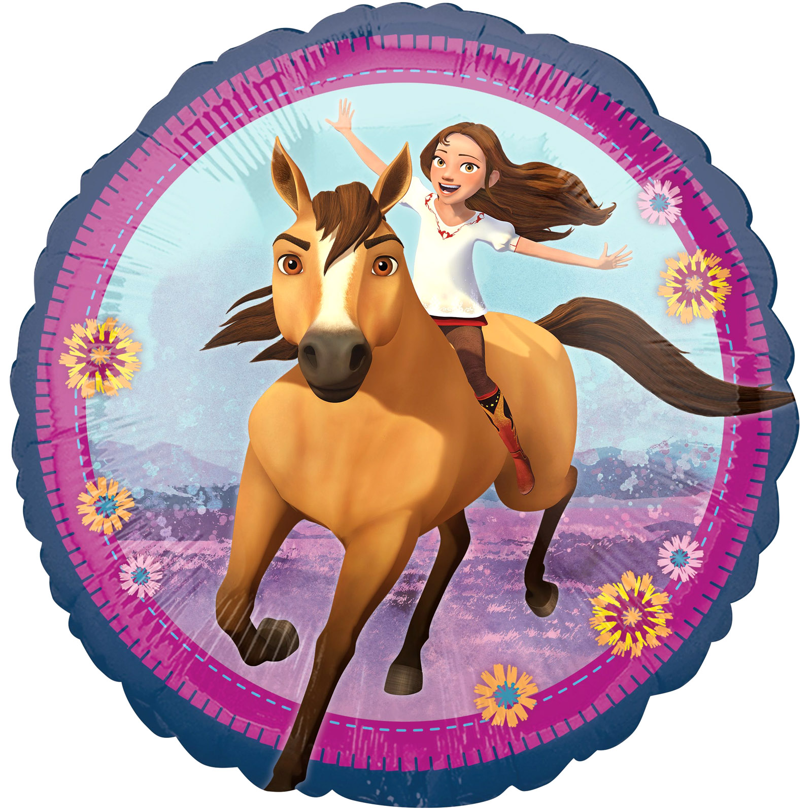 Spirit Riding Free Foil Helium Balloon