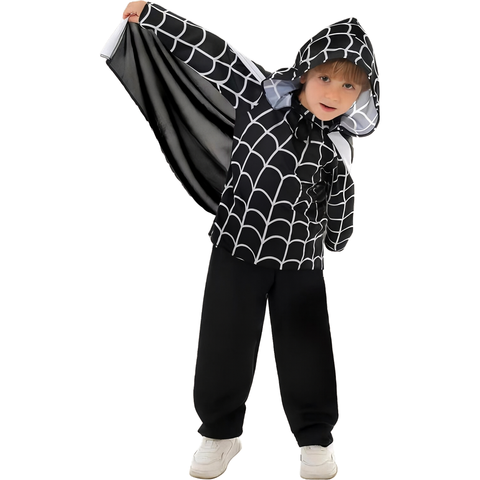 Kids Spider Web Costume Medium 6-8 Years