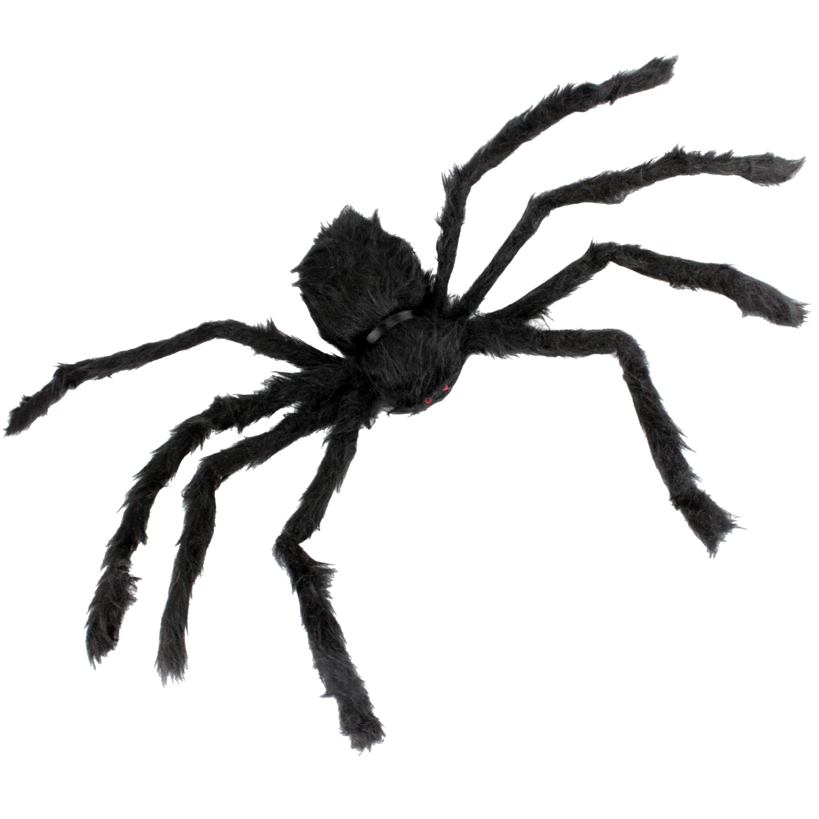 Black Furry Spider Decoration (75cm)